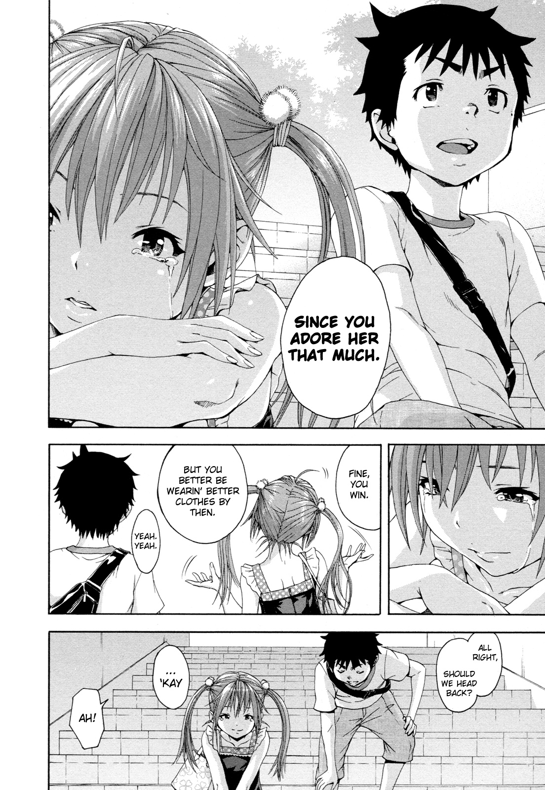 Mujaki no Rakuen Chapter 44 page 8 - Chapter 44: Heartbreak in Paradise