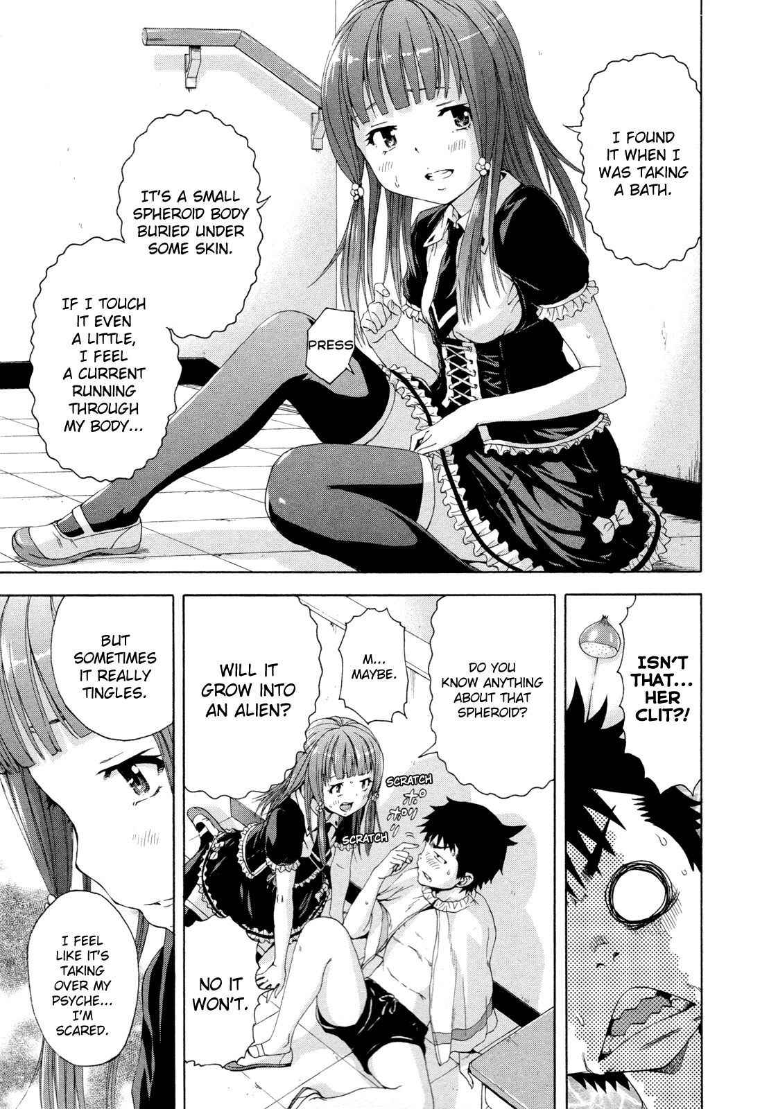 Mujaki no Rakuen Chapter 45 page 11 - Chapter 45: A Worry in Paradise