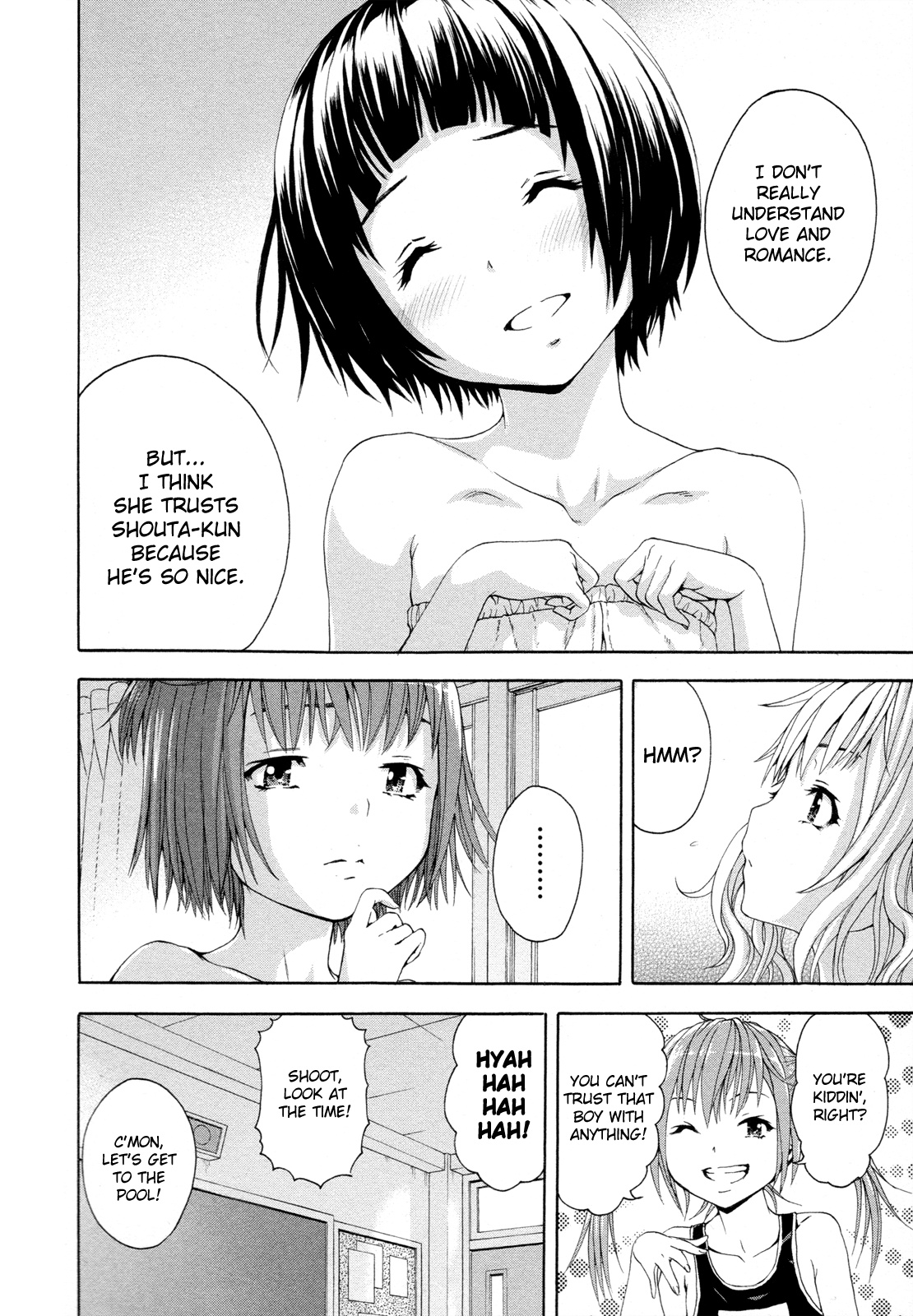 Mujaki no Rakuen Chapter 45 page 6 - Chapter 45: A Worry in Paradise