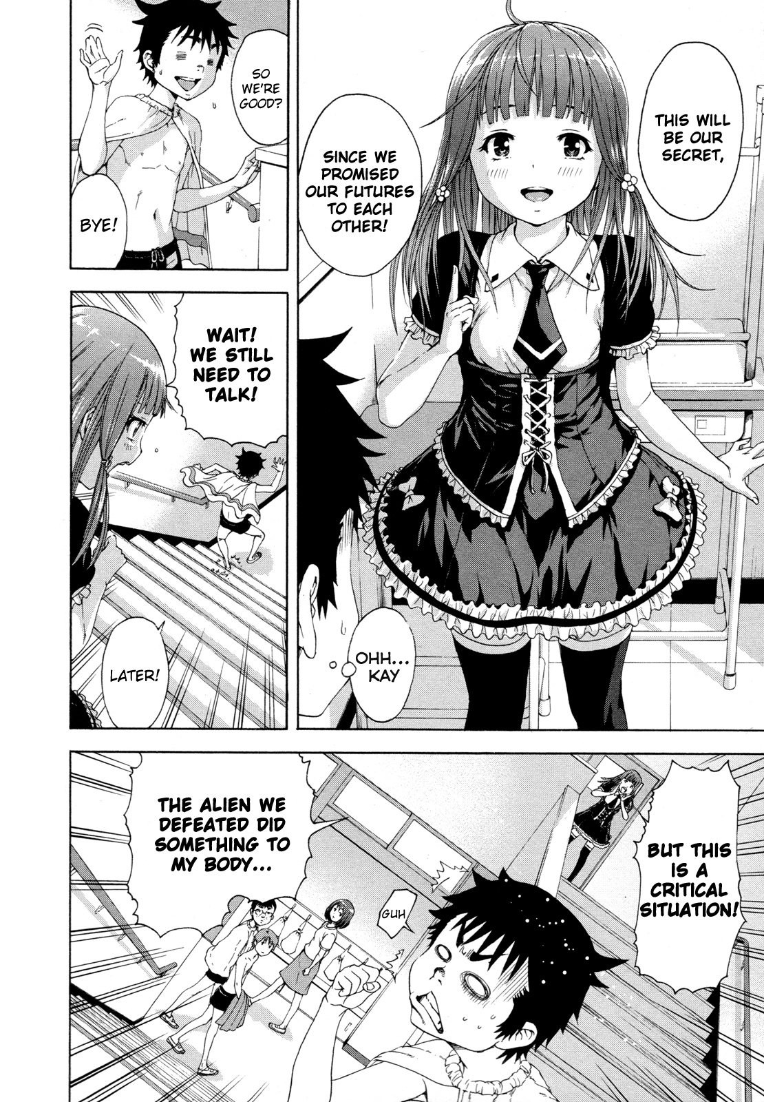 Mujaki no Rakuen Chapter 45 page 8 - Chapter 45: A Worry in Paradise