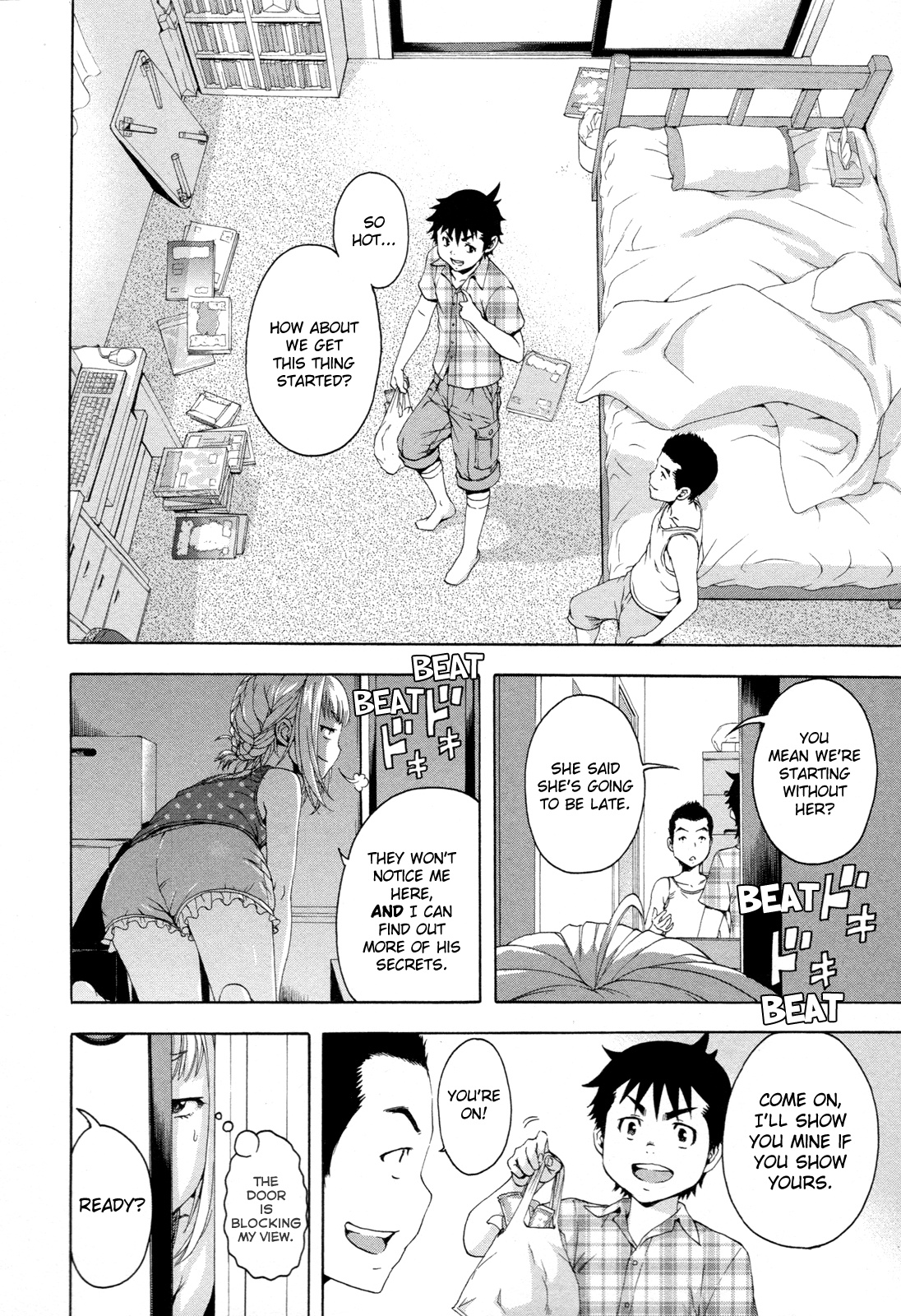 Mujaki no Rakuen Chapter 47 page 6 - Chapter 47: Fantasizing in Paradise