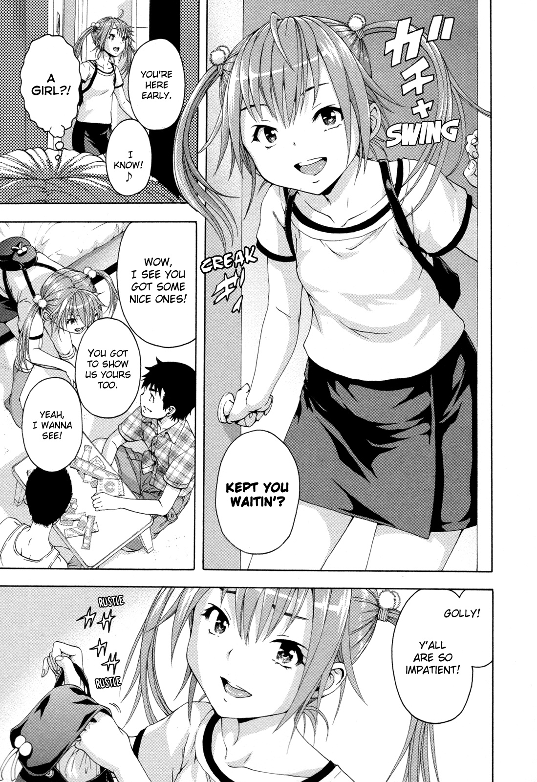 Mujaki no Rakuen Chapter 47 page 9 - Chapter 47: Fantasizing in Paradise