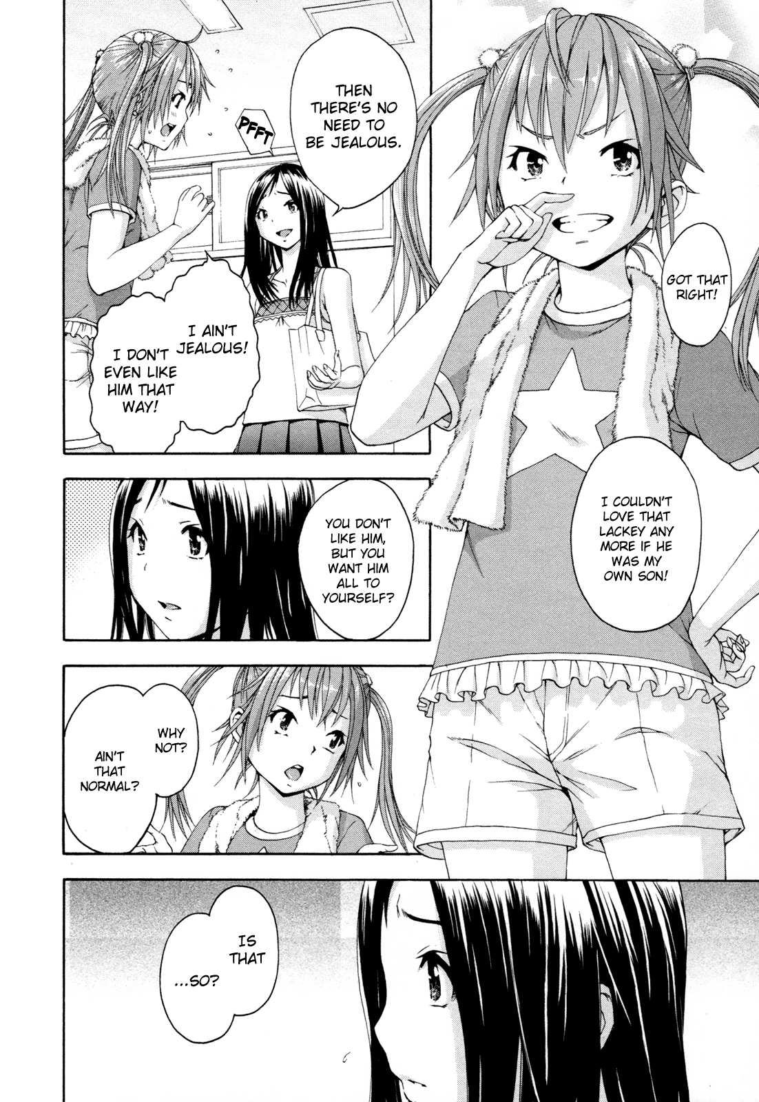 Mujaki no Rakuen Chapter 48 page 13 - Chapter 48: Misunderstandings in Paradise