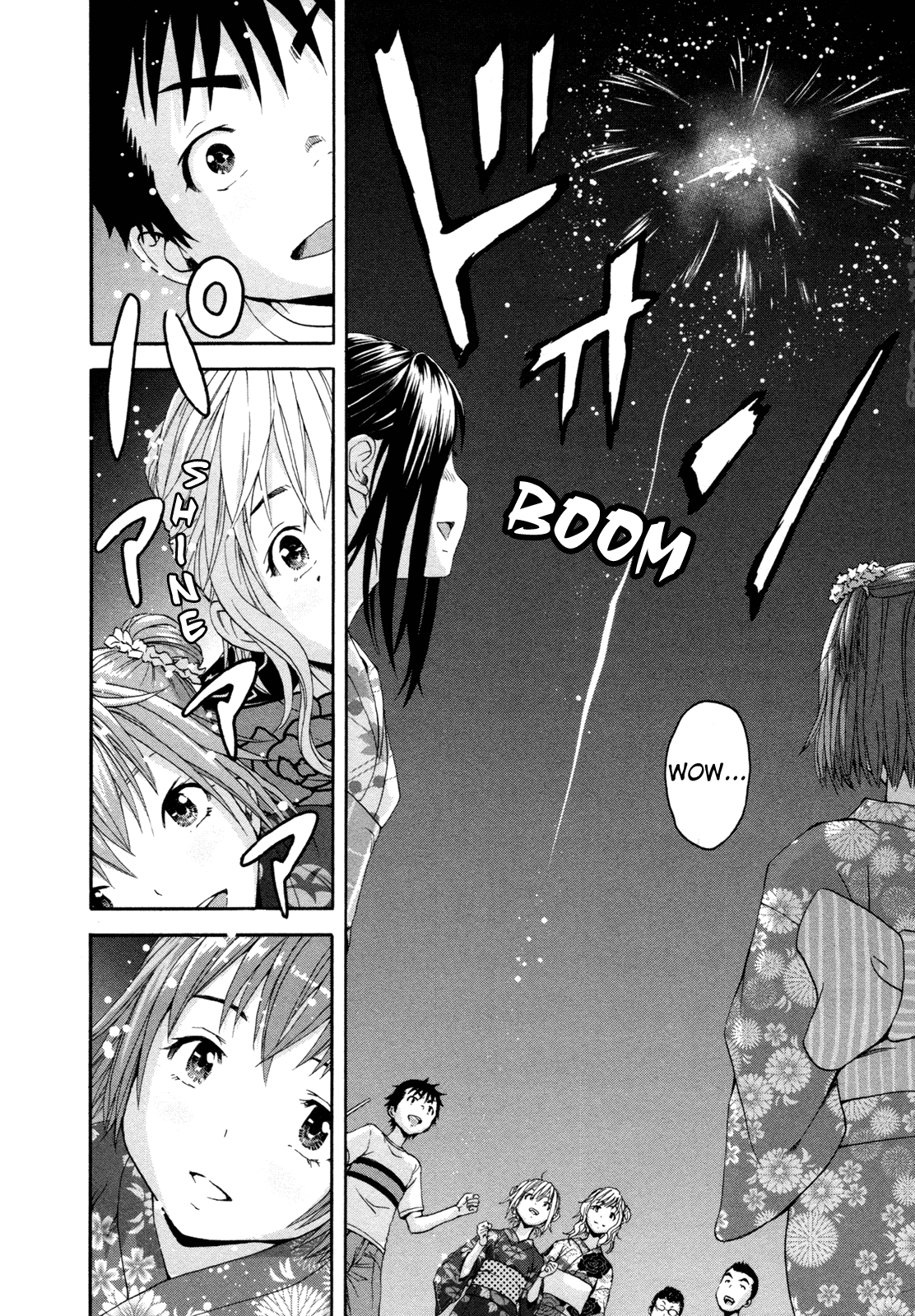 Mujaki no Rakuen Chapter 49 page 13 - Chapter 49: Fireworks in Paradise