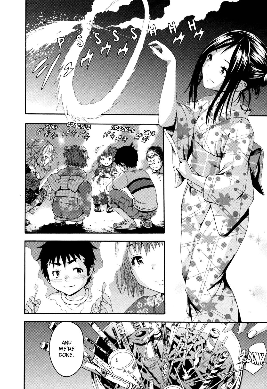 Mujaki no Rakuen Chapter 49 page 15 - Chapter 49: Fireworks in Paradise