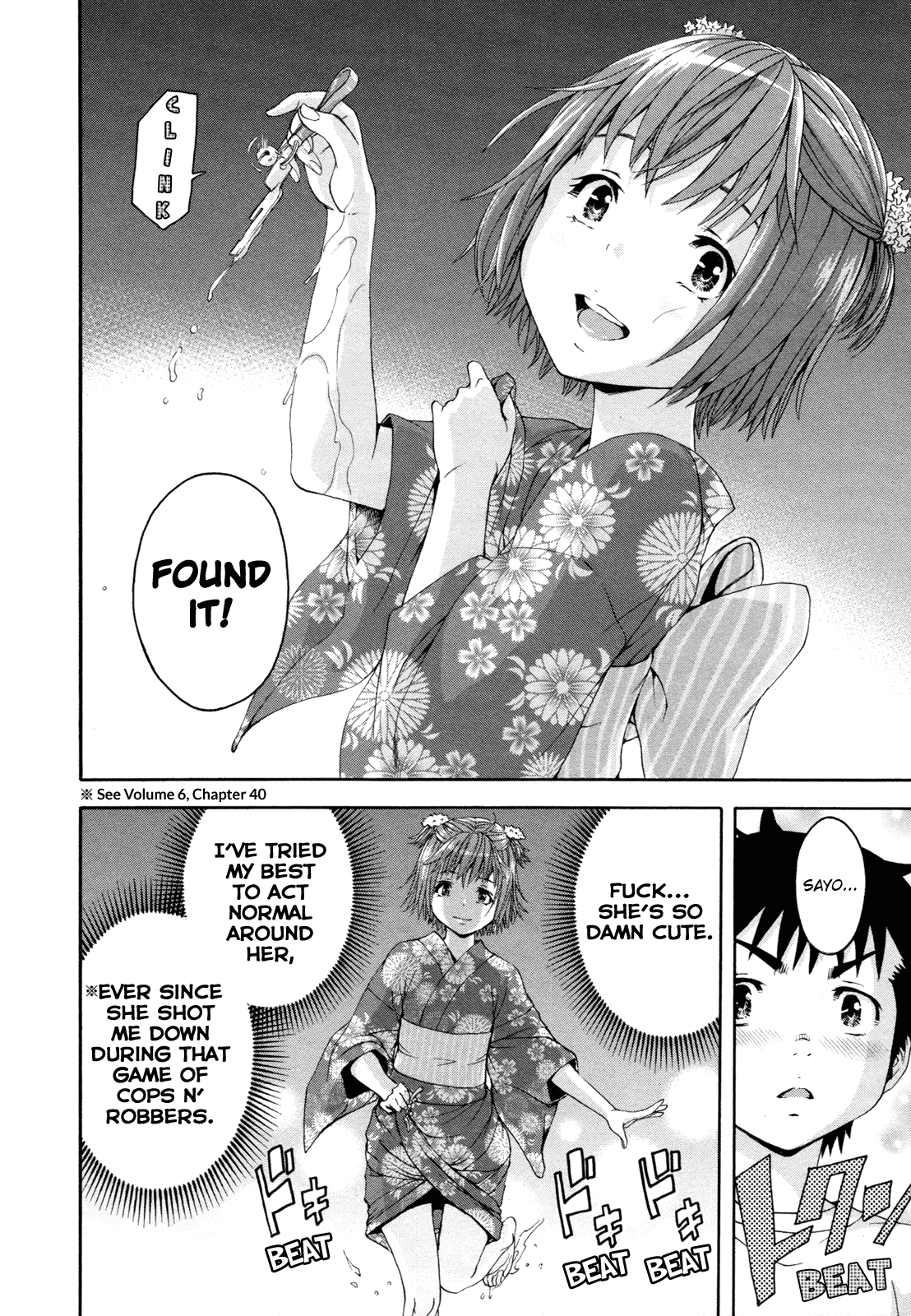 Mujaki no Rakuen Chapter 49 page 19 - Chapter 49: Fireworks in Paradise