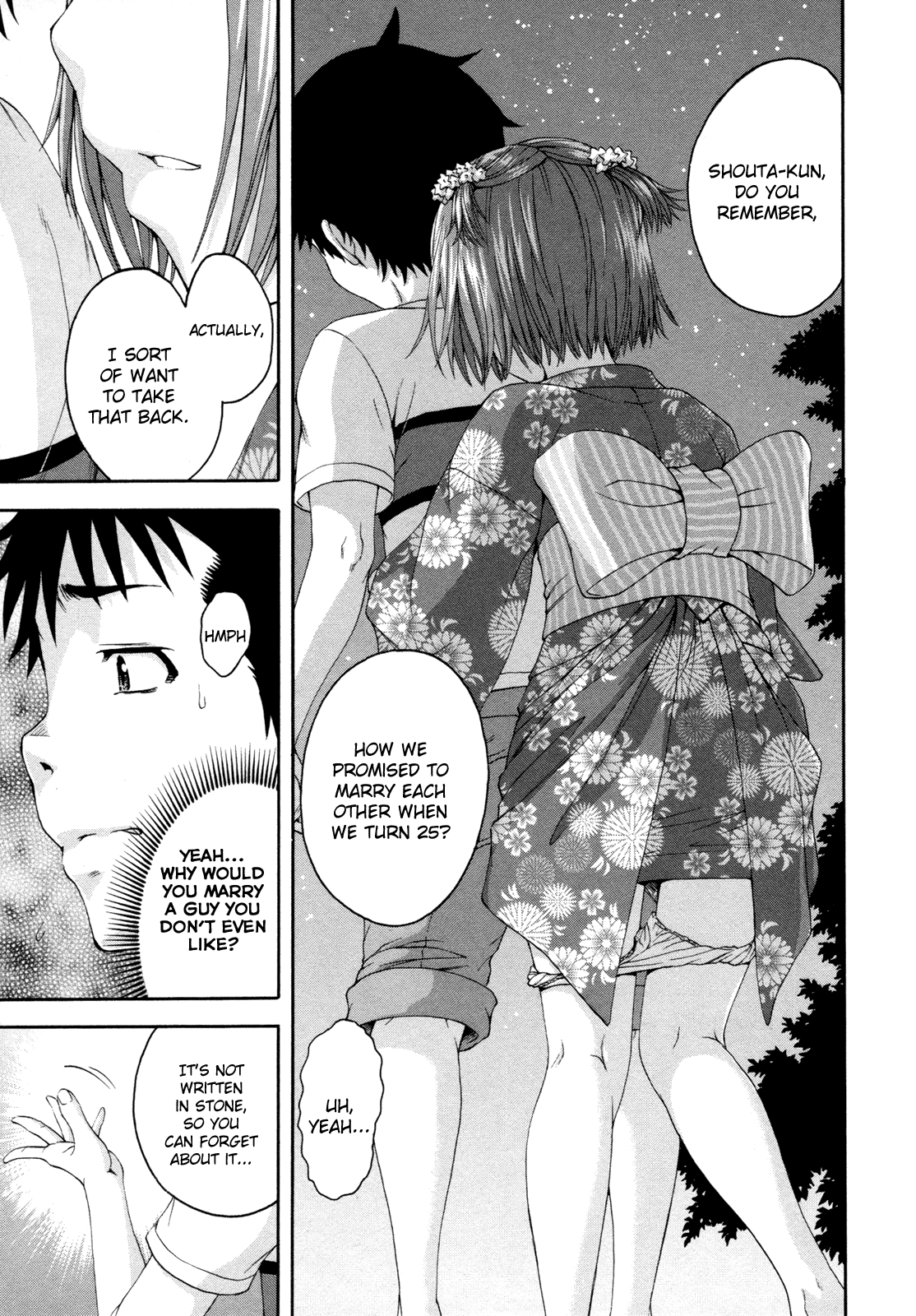 Mujaki no Rakuen Chapter 49 page 24 - Chapter 49: Fireworks in Paradise