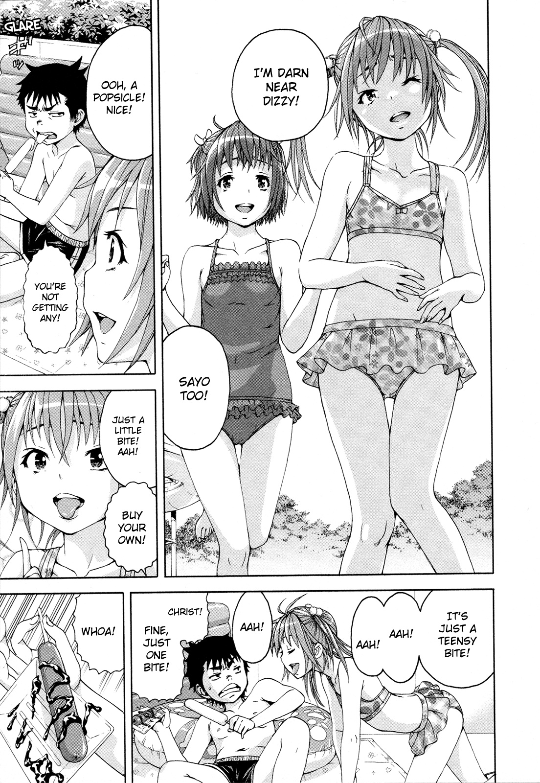 Mujaki no Rakuen Chapter 52.5 page 8 - Chapter 52.5: Extra - Poolside Paradise
