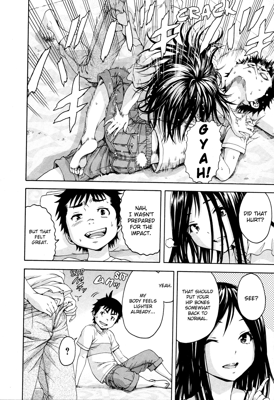 Mujaki no Rakuen Chapter 52 page 6 - Chapter 52: Stiffness in Paradise