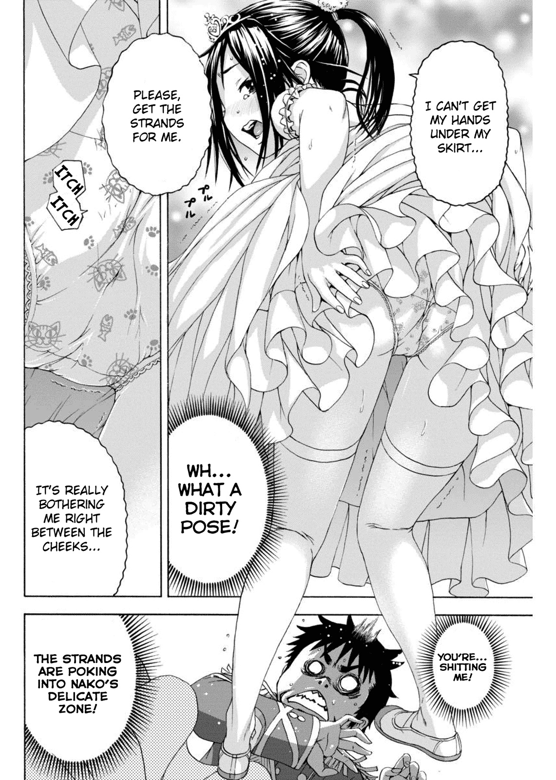 Mujaki no Rakuen Chapter 56.5 page 14 - Chapter 56.5: Extra - Hairy Paradise