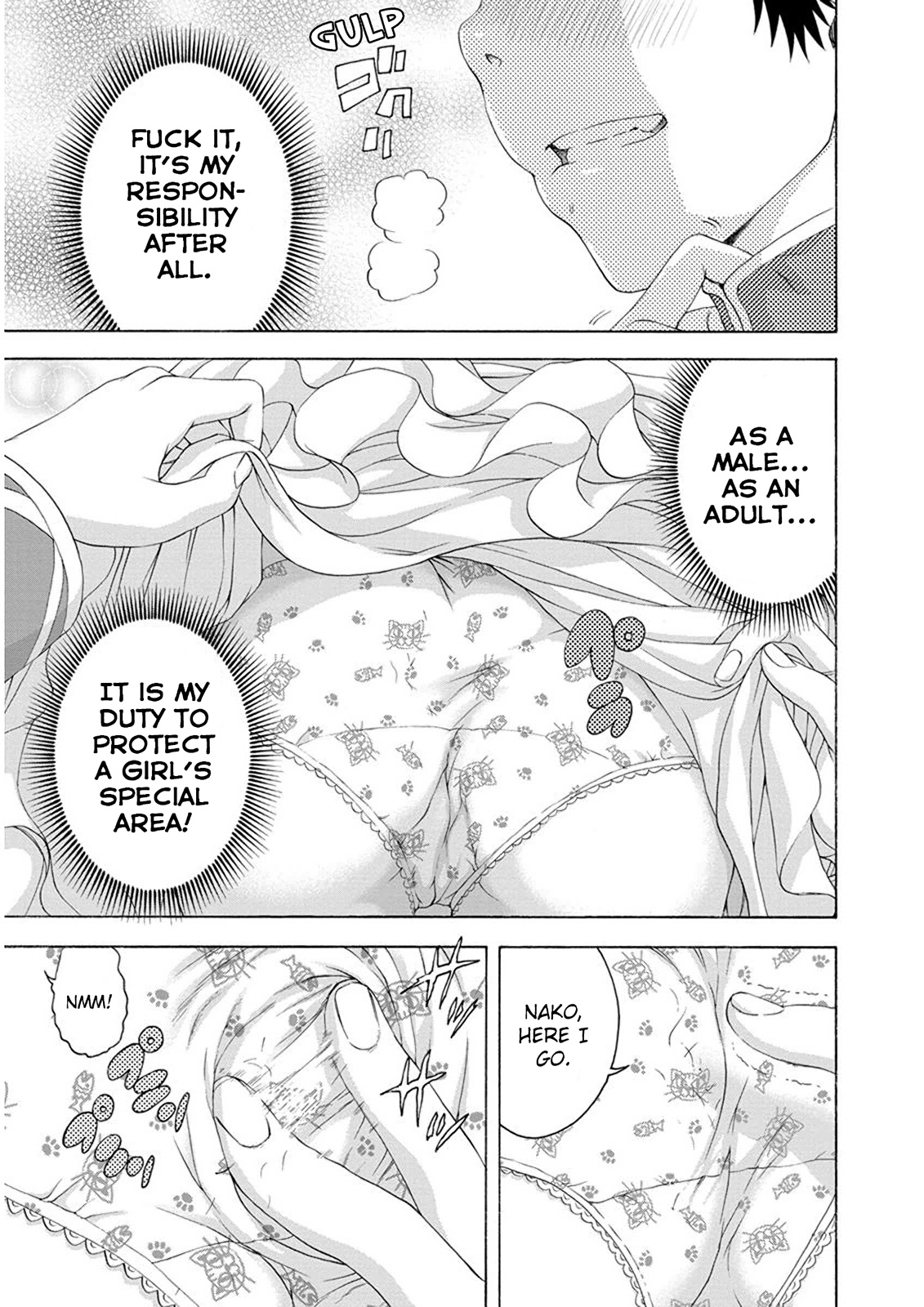 Mujaki no Rakuen Chapter 56.5 page 15 - Chapter 56.5: Extra - Hairy Paradise