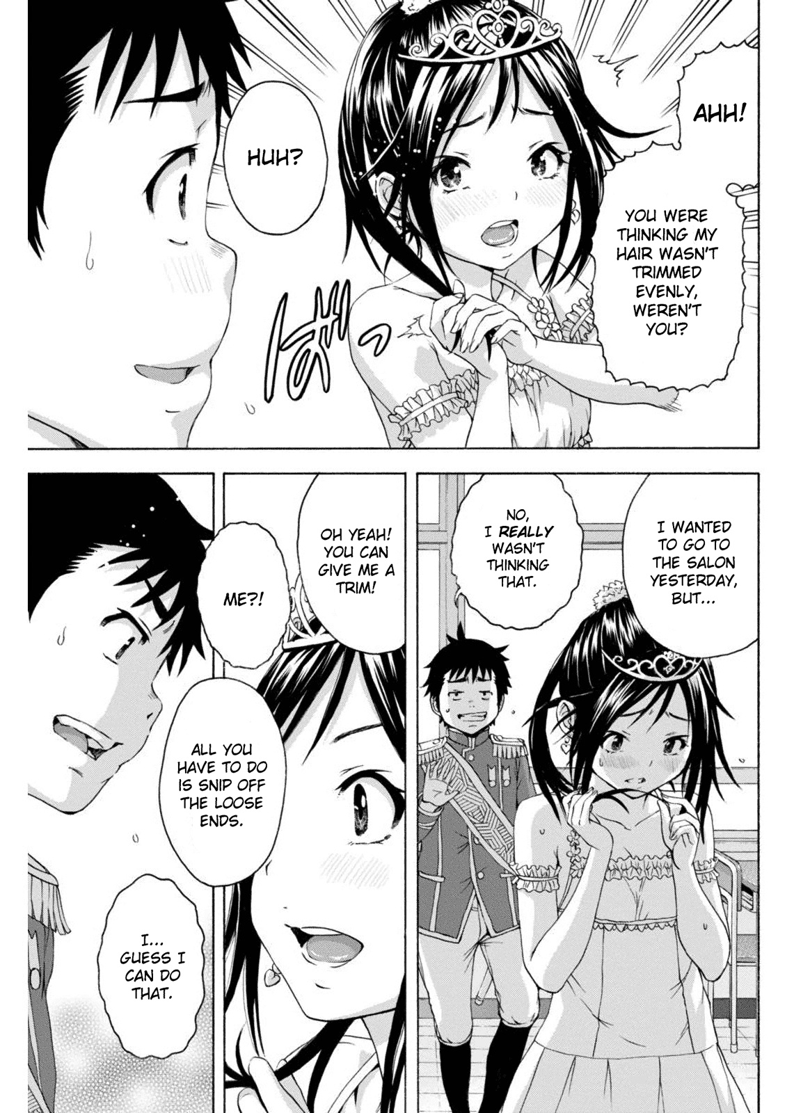 Mujaki no Rakuen Chapter 56.5 page 9 - Chapter 56.5: Extra - Hairy Paradise