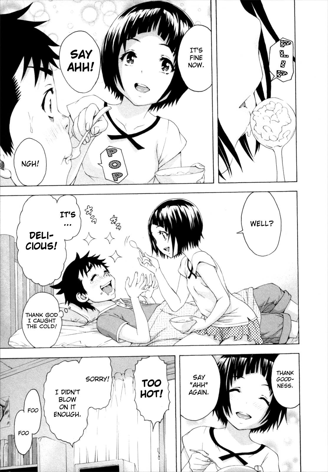 Mujaki no Rakuen Chapter 56 page 13 - Chapter 56: Nurse Care in Paradise