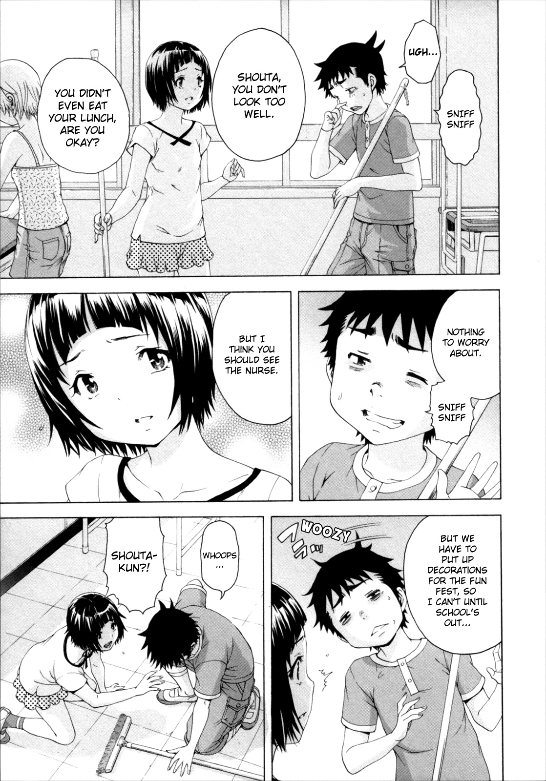 Mujaki no Rakuen Chapter 56 page 5 - Chapter 56: Nurse Care in Paradise