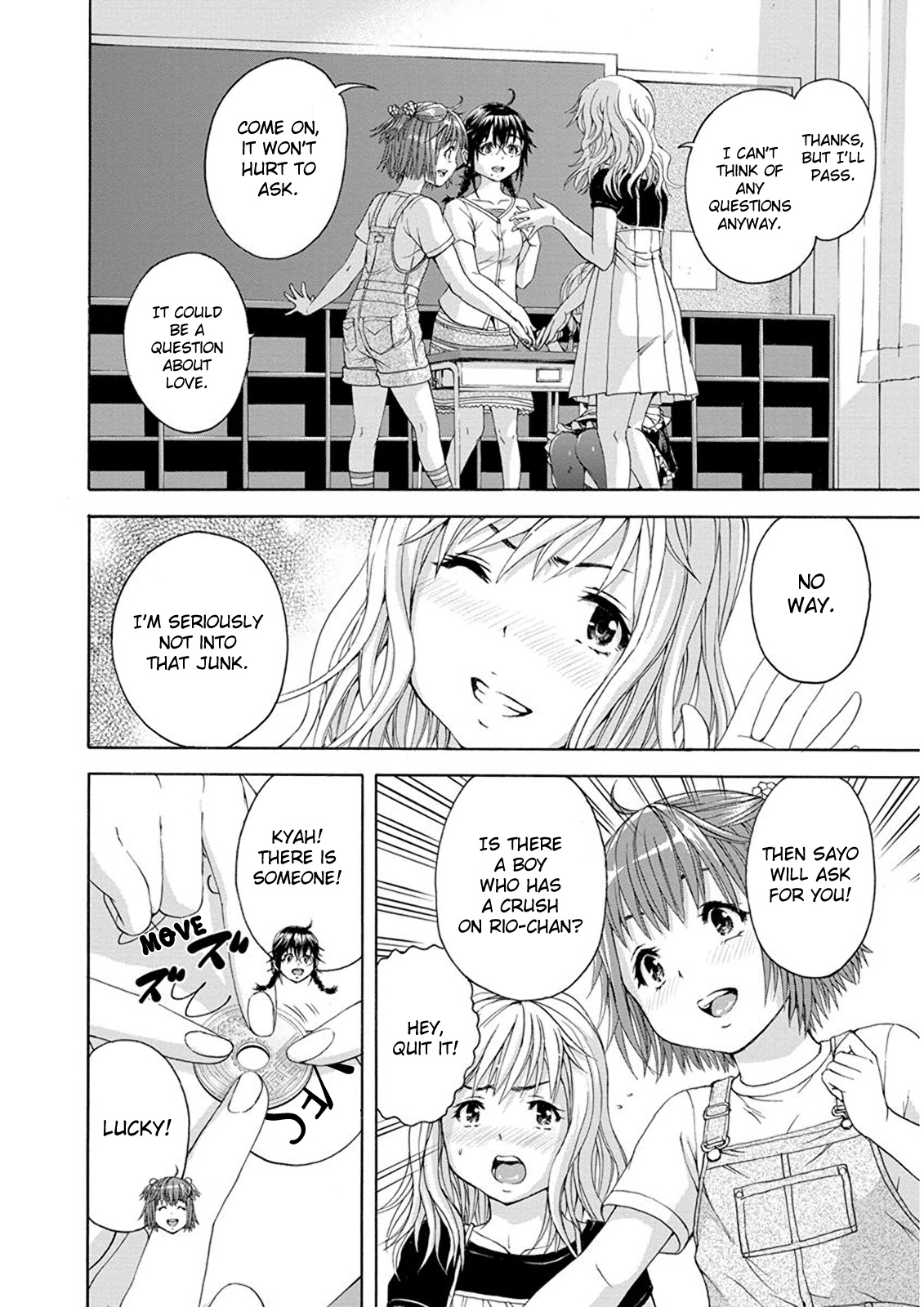 Mujaki no Rakuen Chapter 57 page 10 - Chapter 57: Occultism in Paradise