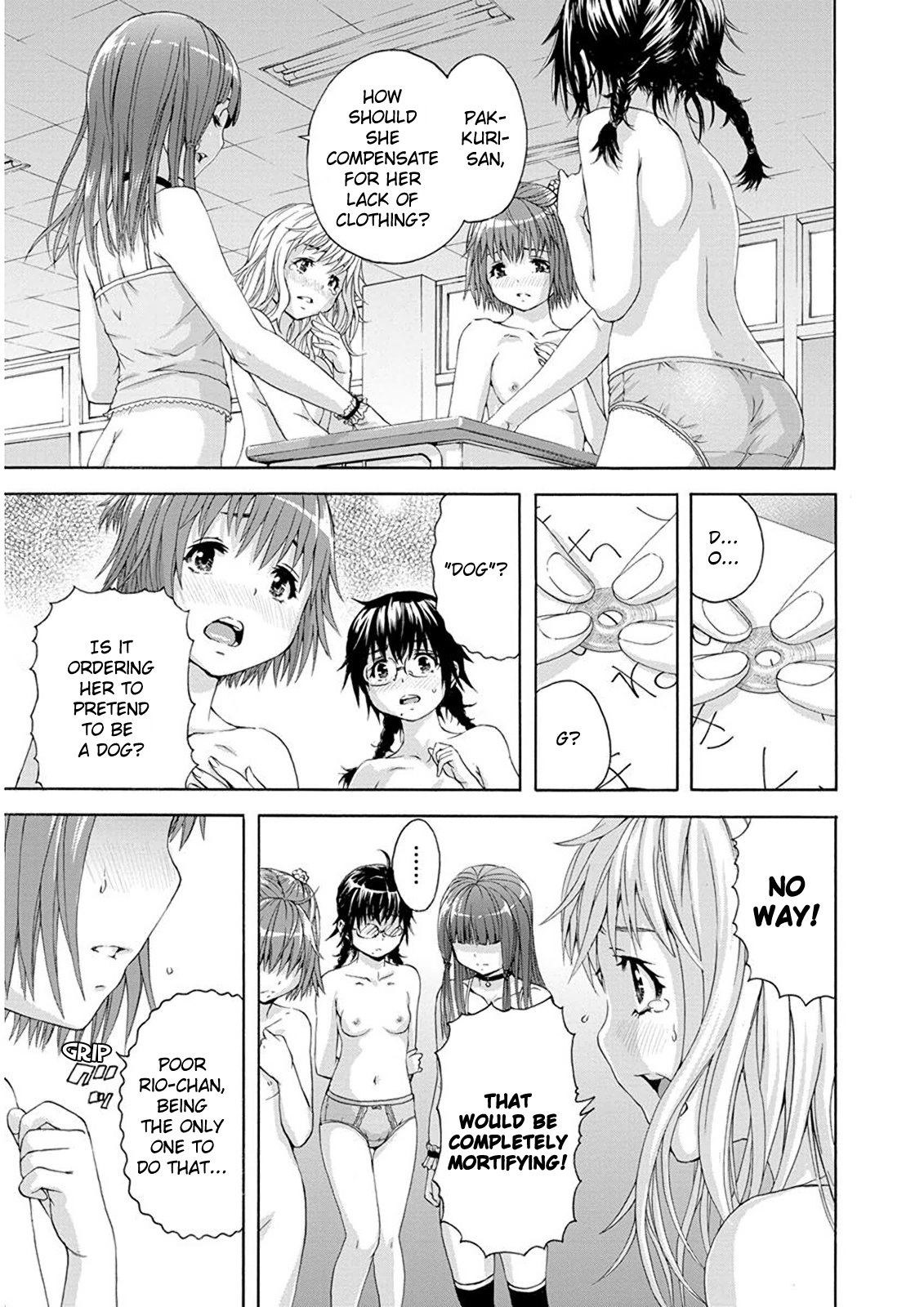 Mujaki no Rakuen Chapter 57 page 17 - Chapter 57: Occultism in Paradise