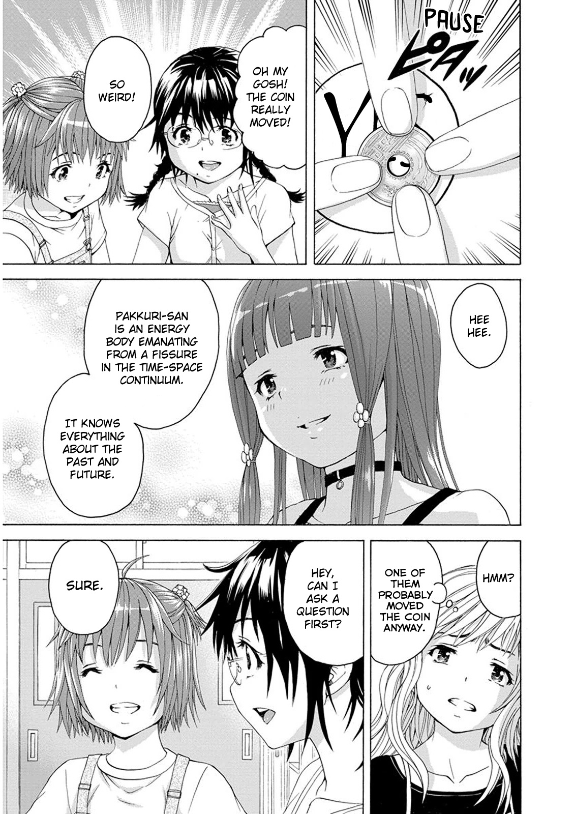Mujaki no Rakuen Chapter 57 page 5 - Chapter 57: Occultism in Paradise