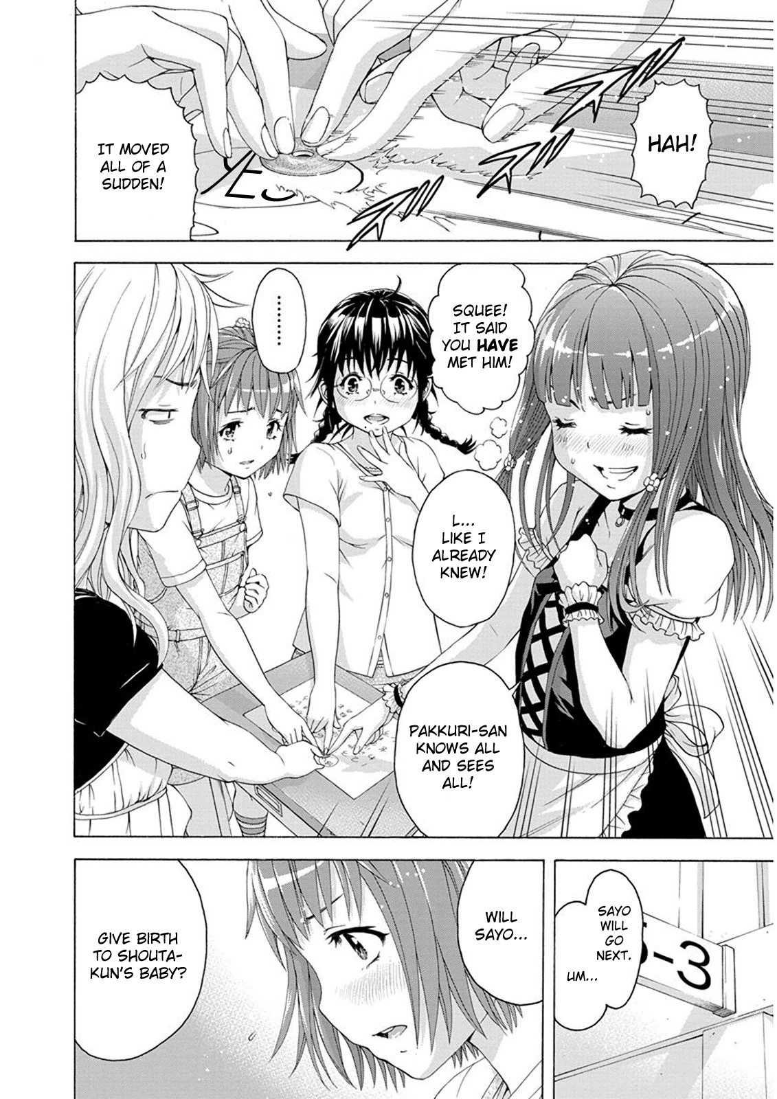 Mujaki no Rakuen Chapter 57 page 8 - Chapter 57: Occultism in Paradise