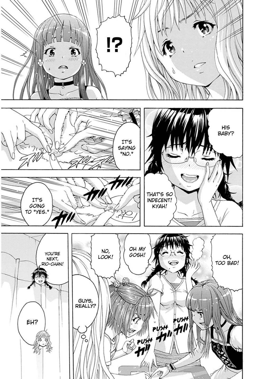 Mujaki no Rakuen Chapter 57 page 9 - Chapter 57: Occultism in Paradise