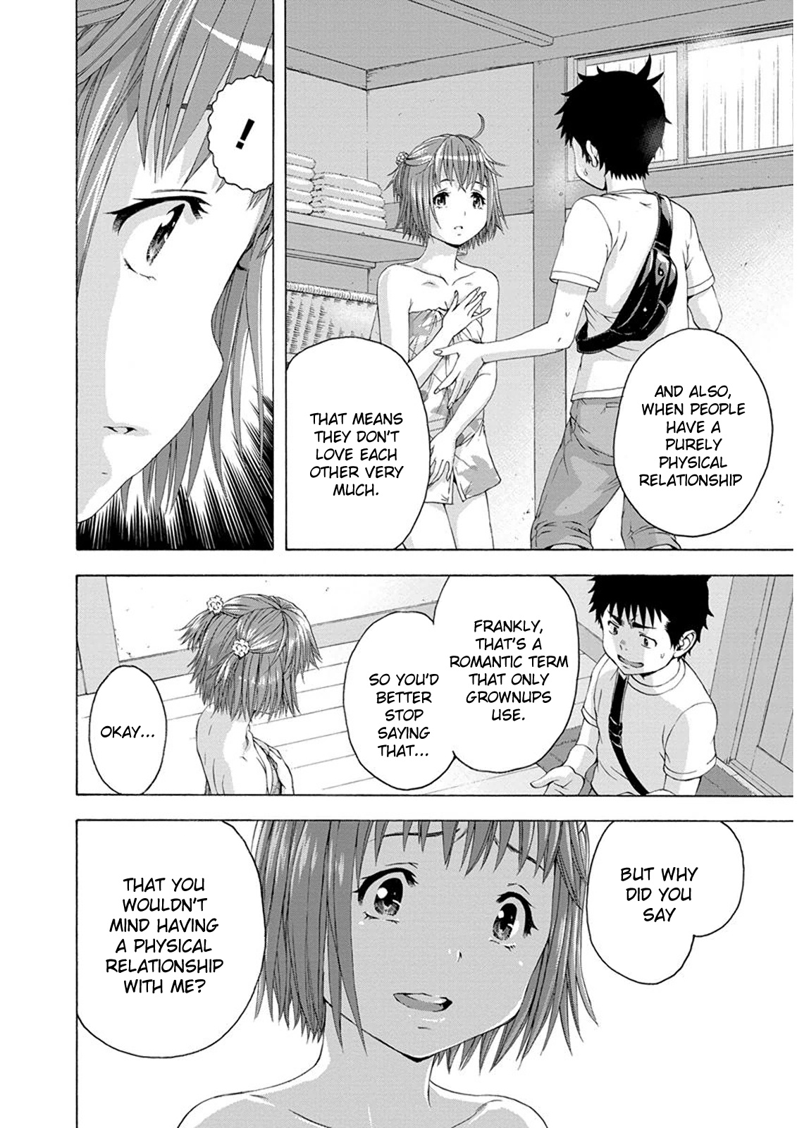 Mujaki no Rakuen Chapter 58 page 12 - Chapter 58: Miscommunication in Paradise