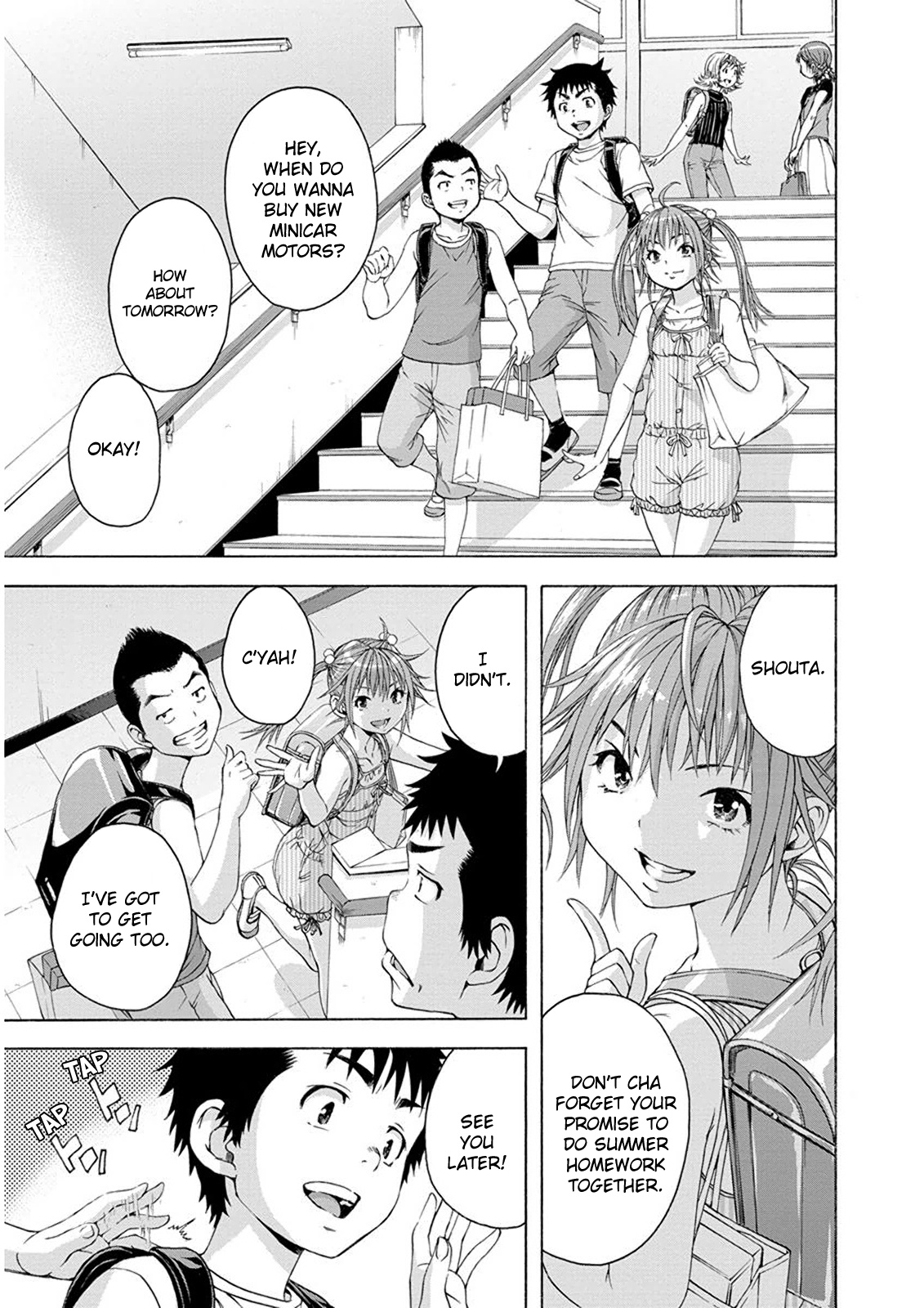 Mujaki no Rakuen Chapter 58 page 3 - Chapter 58: Miscommunication in Paradise