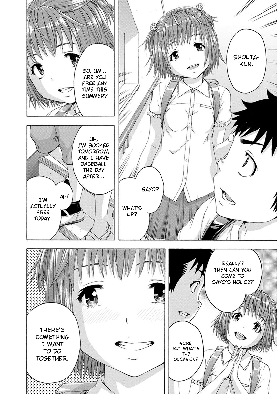 Mujaki no Rakuen Chapter 58 page 4 - Chapter 58: Miscommunication in Paradise