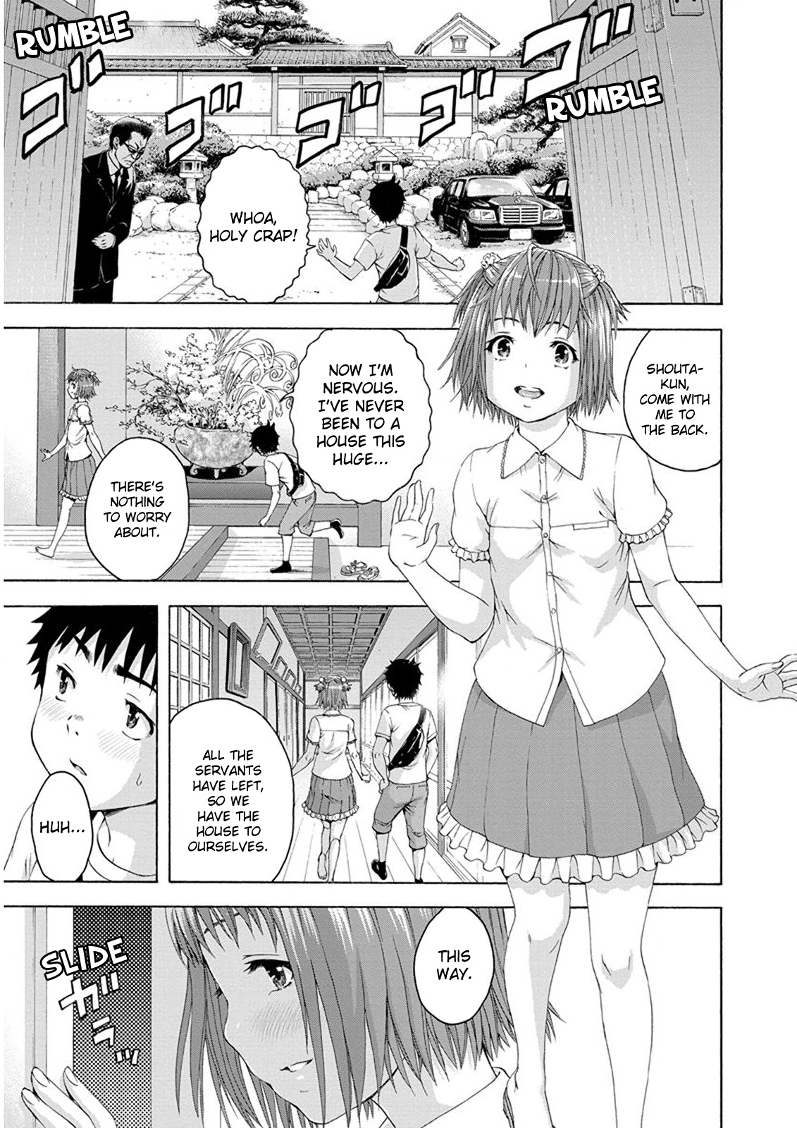 Mujaki no Rakuen Chapter 58 page 5 - Chapter 58: Miscommunication in Paradise