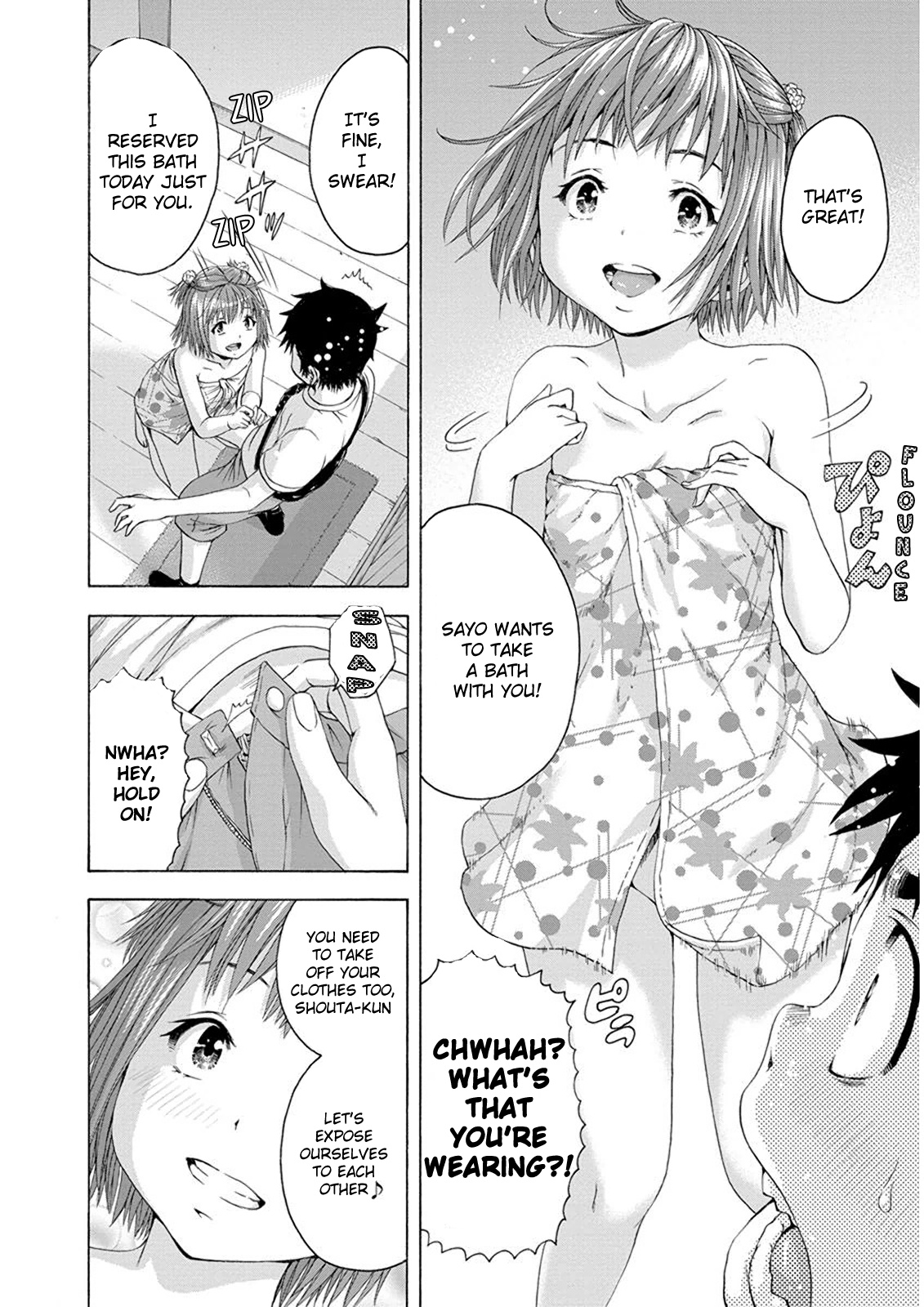 Mujaki no Rakuen Chapter 58 page 8 - Chapter 58: Miscommunication in Paradise