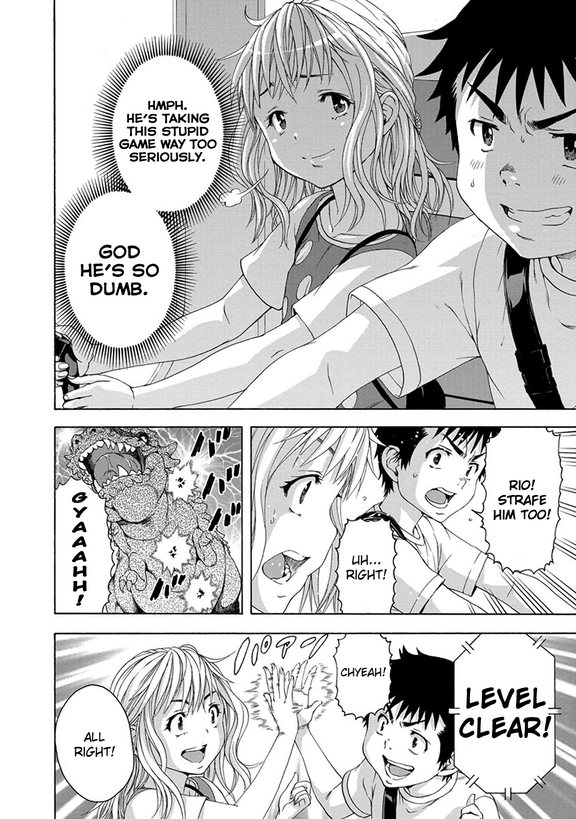 Mujaki no Rakuen Chapter 59 page 14 - Chapter 59: True Feelings? in Paradise