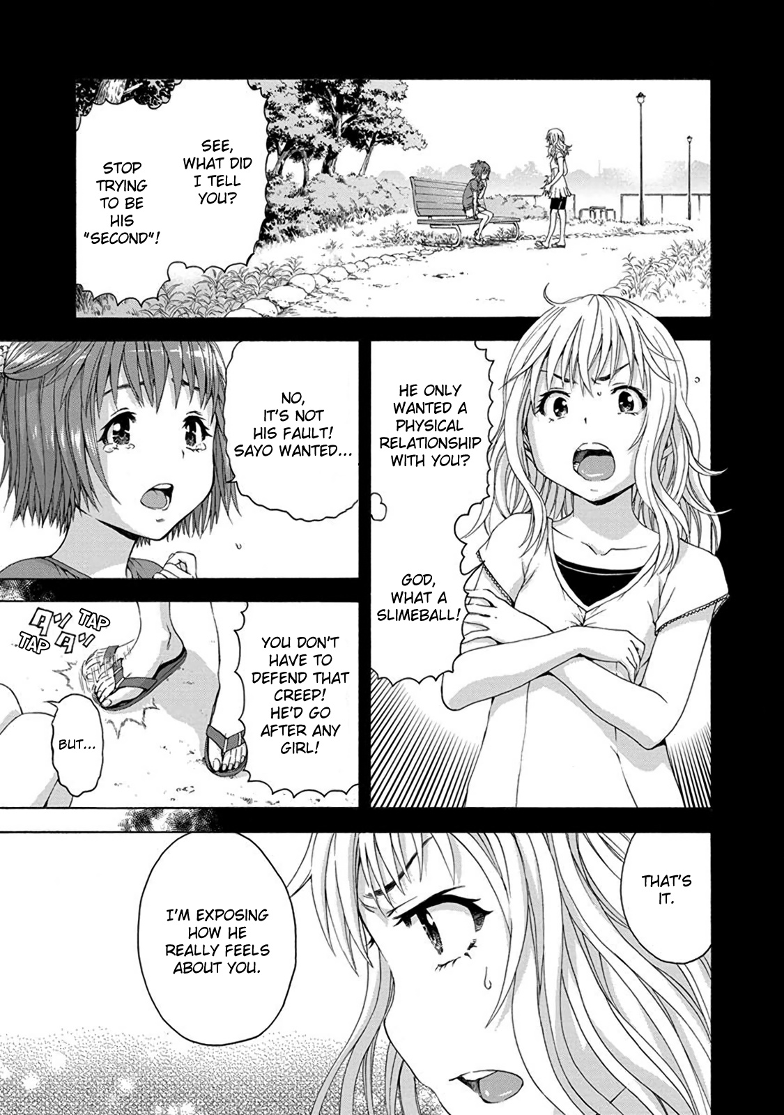 Mujaki no Rakuen Chapter 59 page 7 - Chapter 59: True Feelings? in Paradise