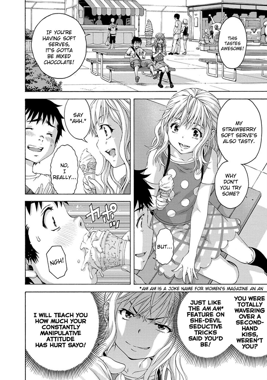 Mujaki no Rakuen Chapter 59 page 8 - Chapter 59: True Feelings? in Paradise