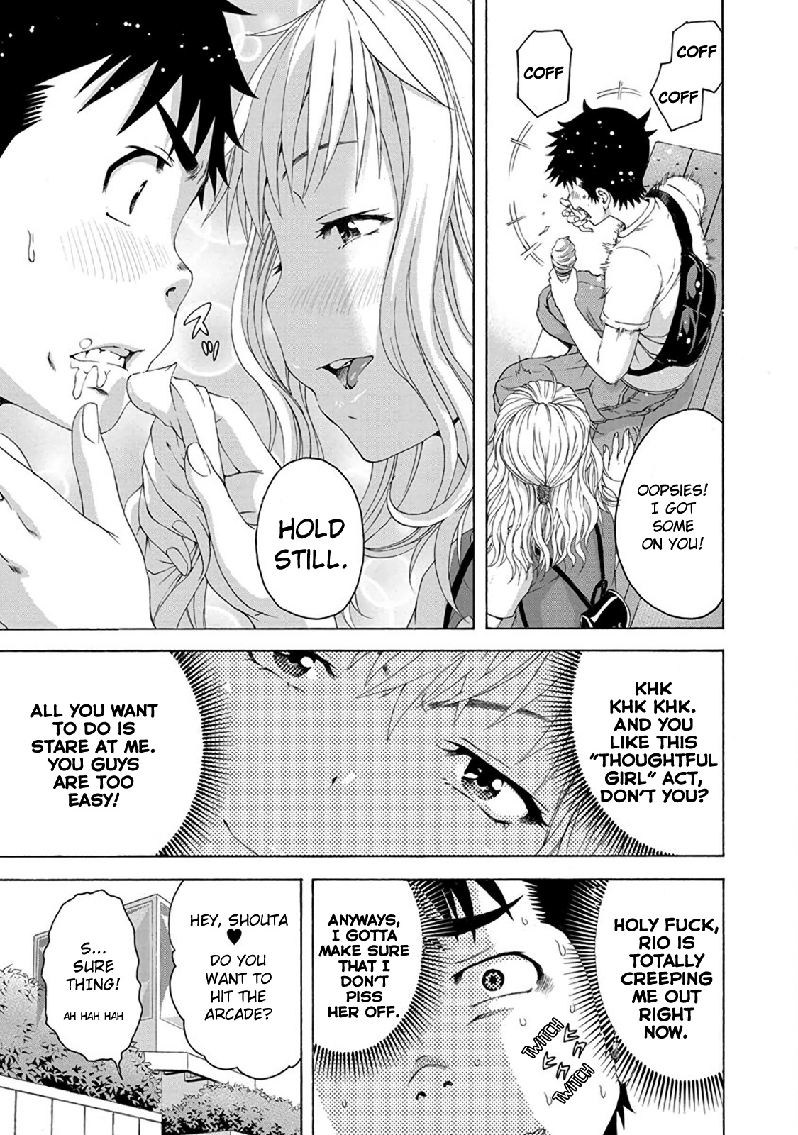 Mujaki no Rakuen Chapter 59 page 9 - Chapter 59: True Feelings? in Paradise