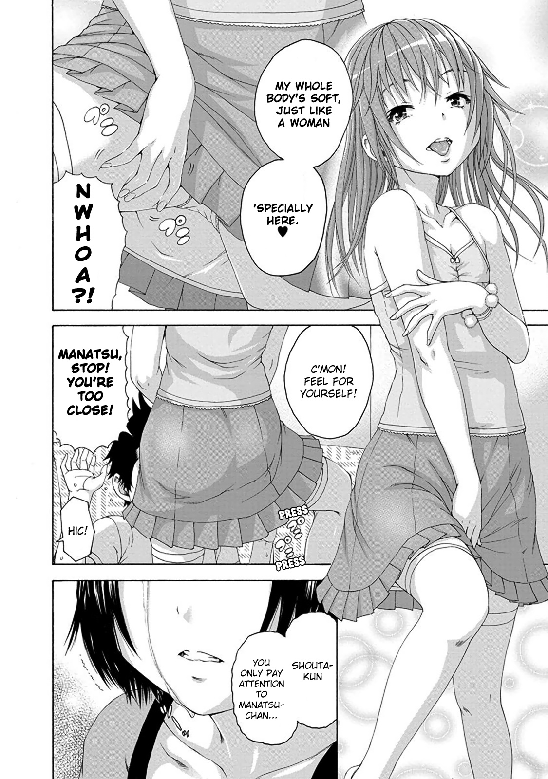 Mujaki no Rakuen Chapter 60 page 14 - Chapter 60: Girl Points in Paradise