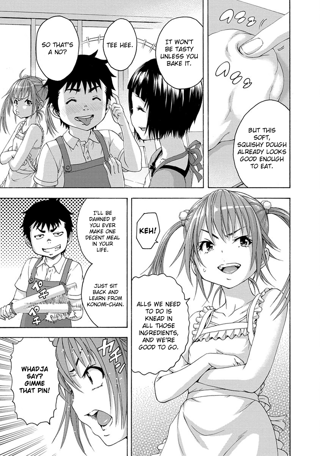 Mujaki no Rakuen Chapter 60 page 3 - Chapter 60: Girl Points in Paradise