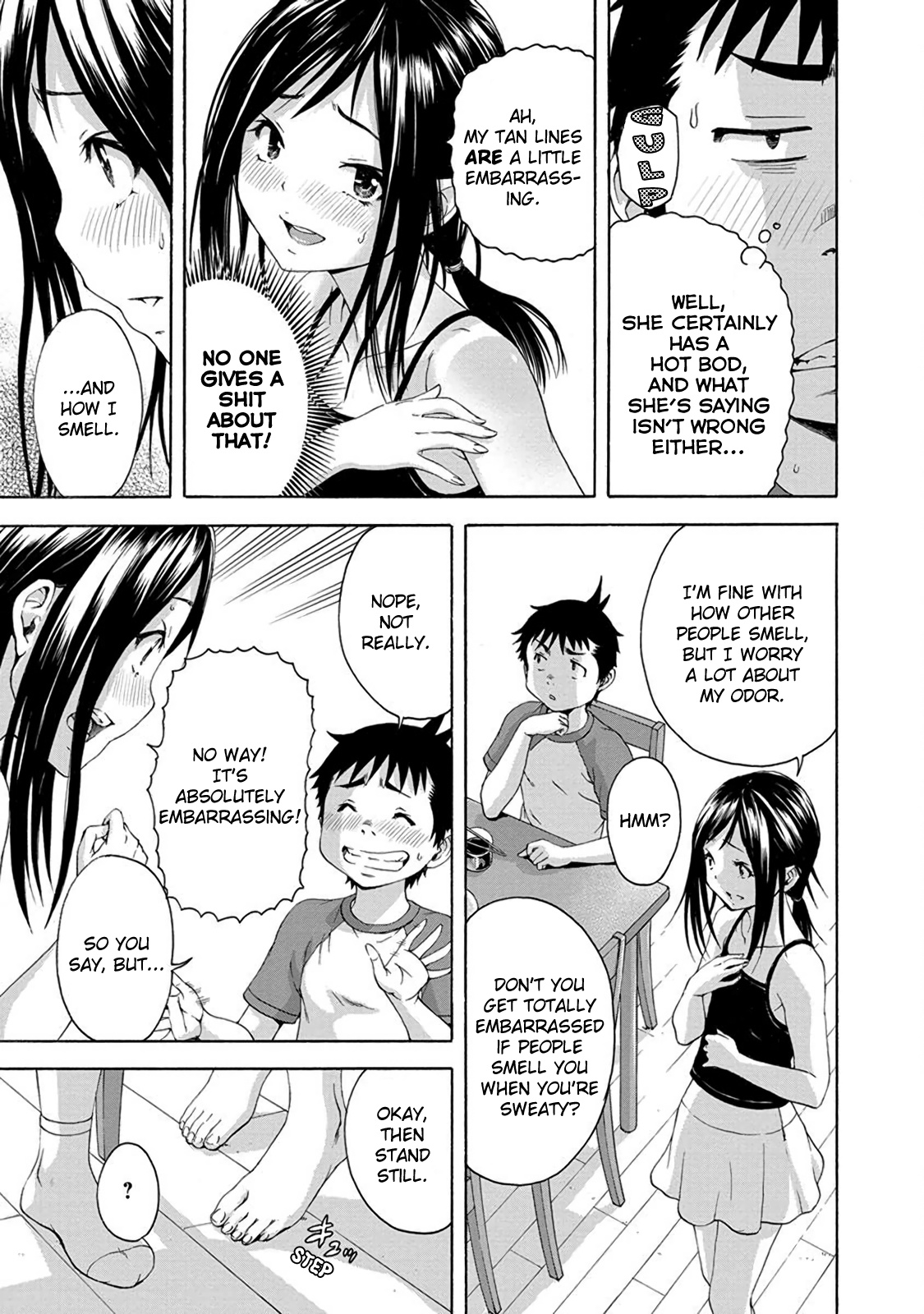 Mujaki no Rakuen Chapter 61 page 13 - Chapter 61: Odors in Paradise