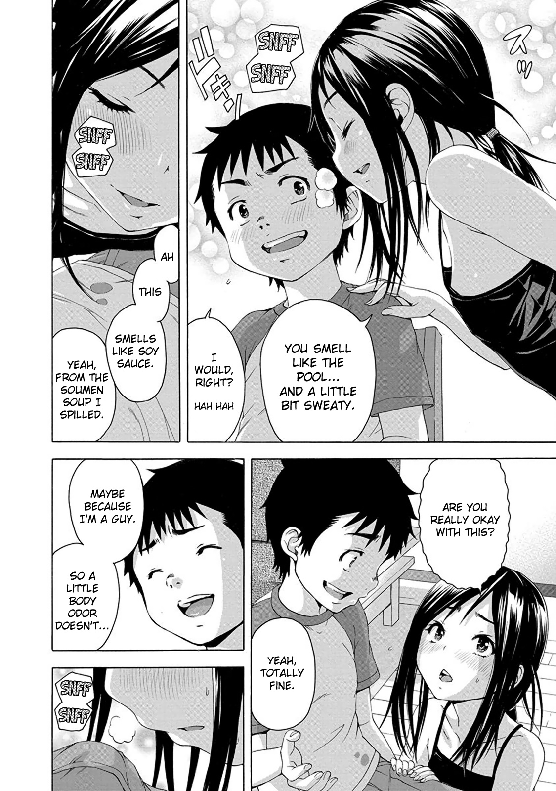 Mujaki no Rakuen Chapter 61 page 14 - Chapter 61: Odors in Paradise