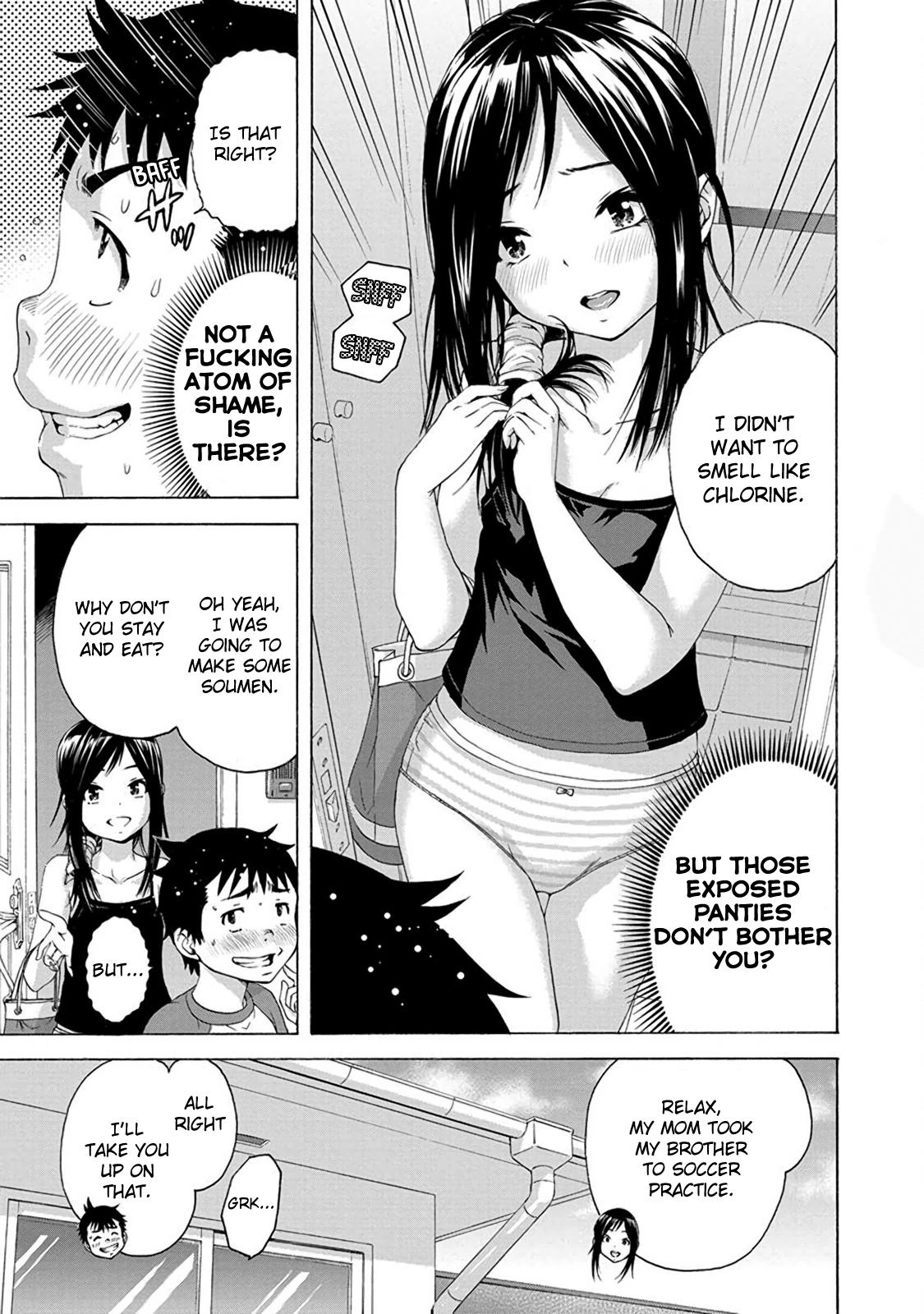 Mujaki no Rakuen Chapter 61 page 5 - Chapter 61: Odors in Paradise
