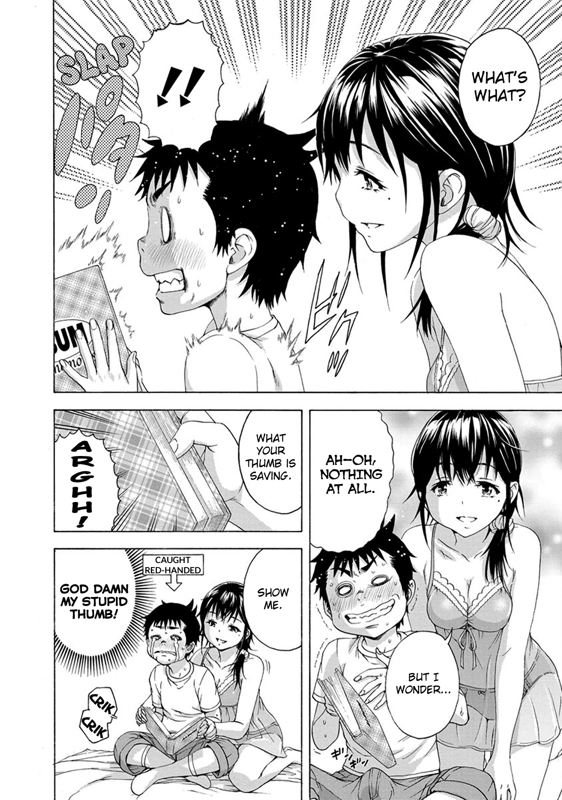 Mujaki no Rakuen Chapter 62 page 10 - Chapter 62: Teasing in Paradise
