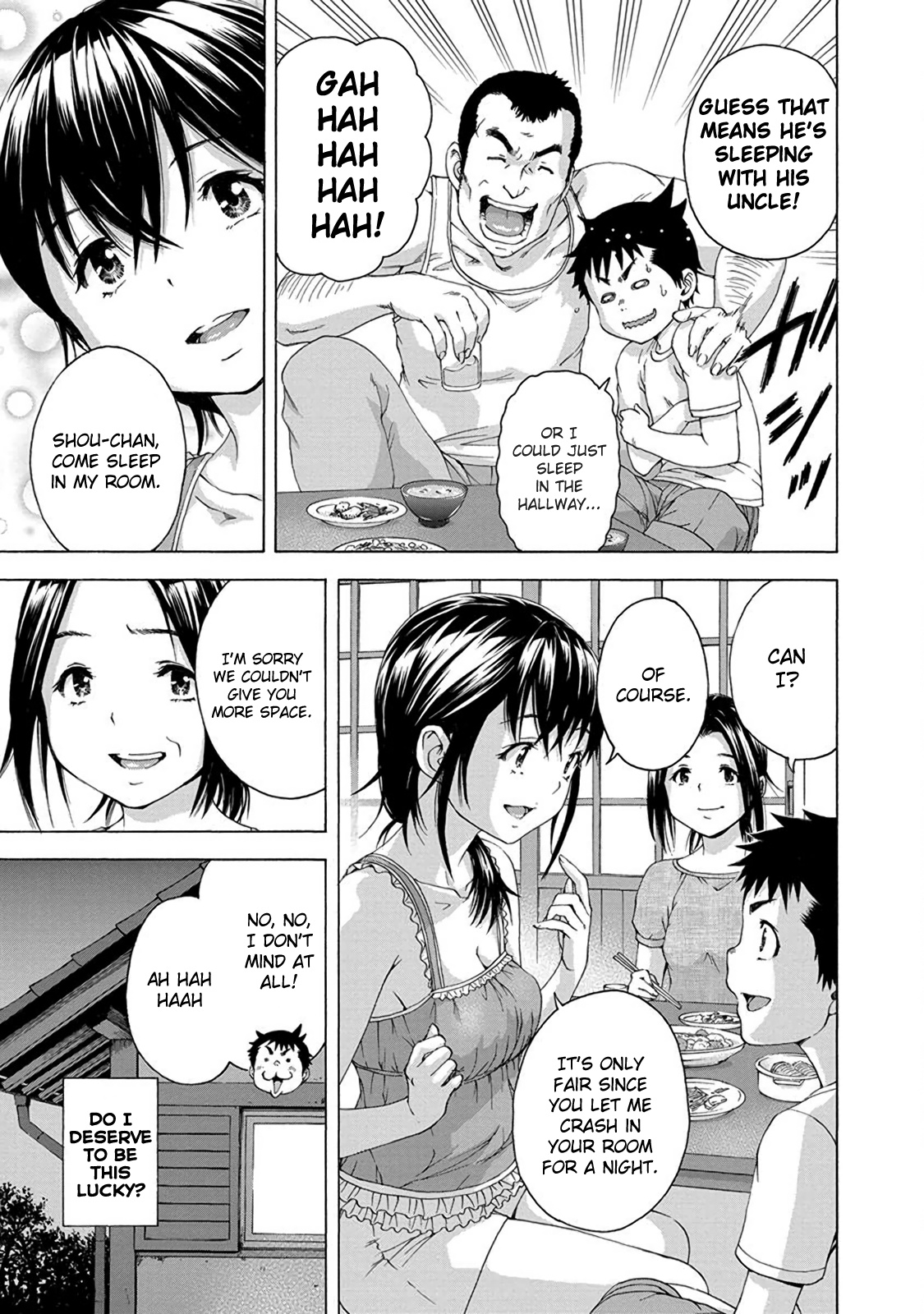 Mujaki no Rakuen Chapter 62 page 5 - Chapter 62: Teasing in Paradise