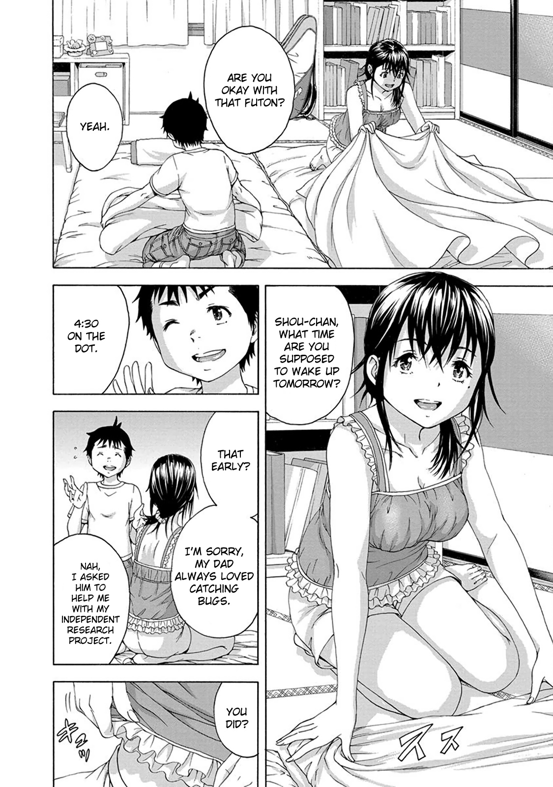 Mujaki no Rakuen Chapter 62 page 6 - Chapter 62: Teasing in Paradise