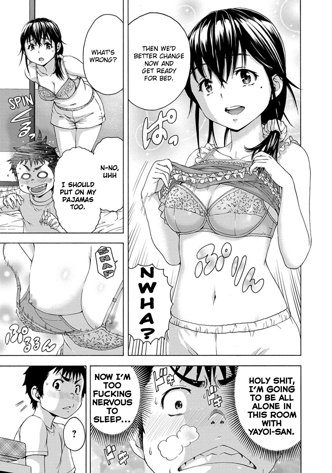 Mujaki no Rakuen Chapter 62 page 7 - Chapter 62: Teasing in Paradise