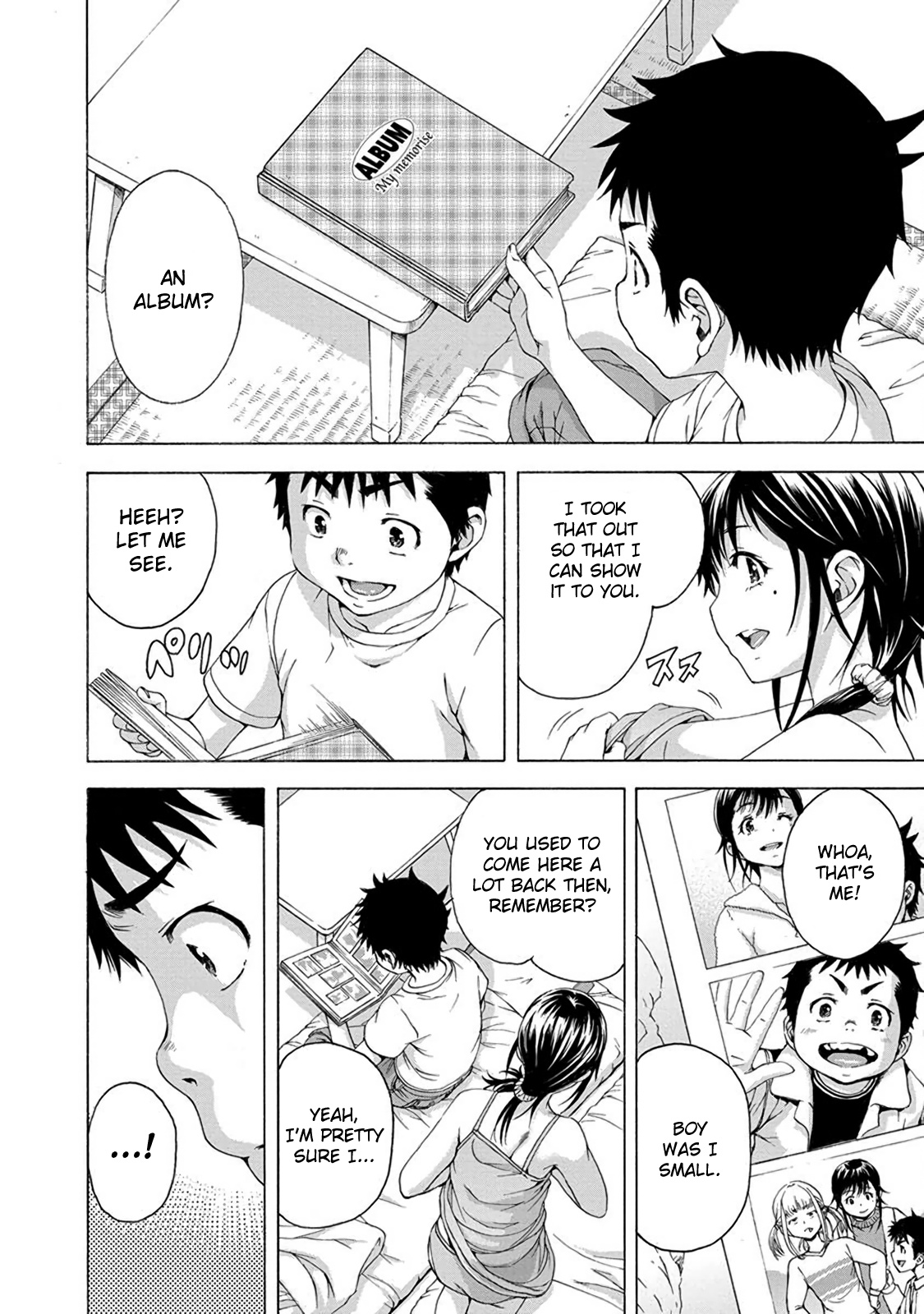 Mujaki no Rakuen Chapter 62 page 8 - Chapter 62: Teasing in Paradise