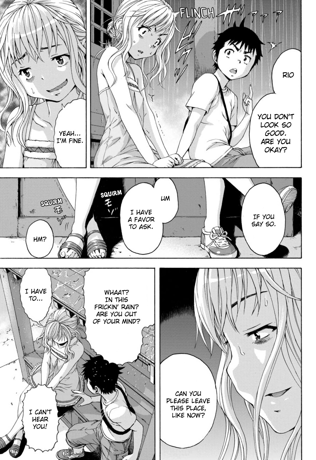 Mujaki no Rakuen Chapter 63 page 20 - Chapter 63: Golden Shower in Paradise