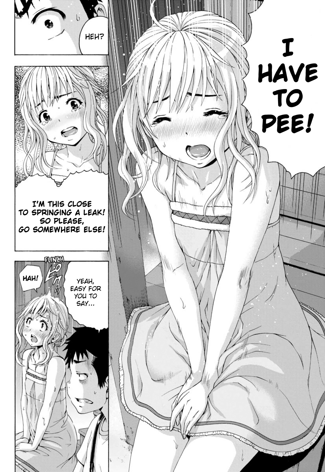 Mujaki no Rakuen Chapter 63 page 21 - Chapter 63: Golden Shower in Paradise