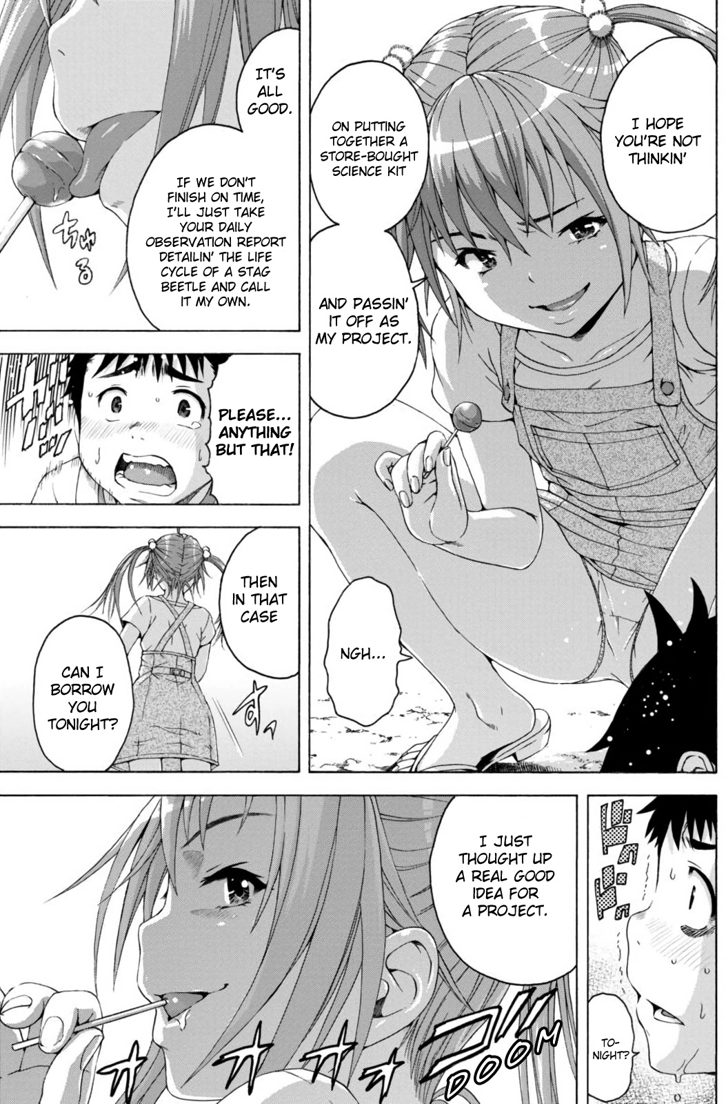 Mujaki no Rakuen Chapter 64 page 3 - Chapter 64: Research in Paradise