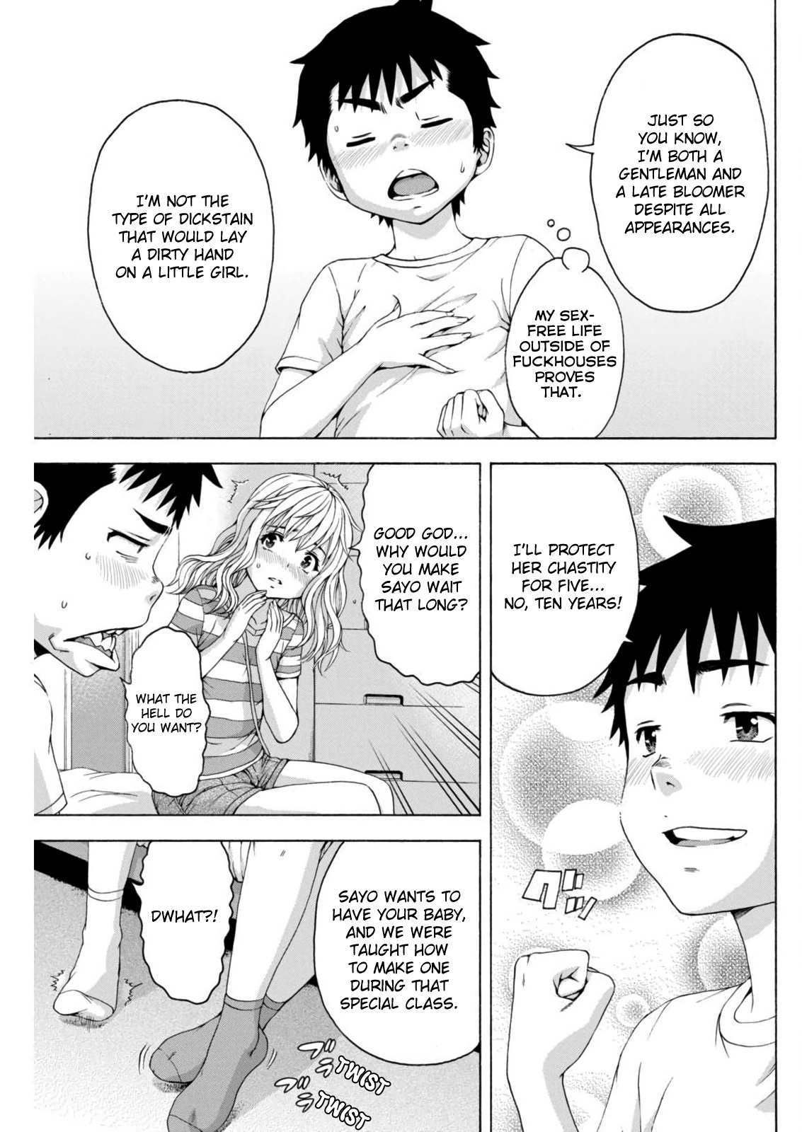 Mujaki no Rakuen Chapter 66 page 13 - Chapter 66: Delusions in Paradise