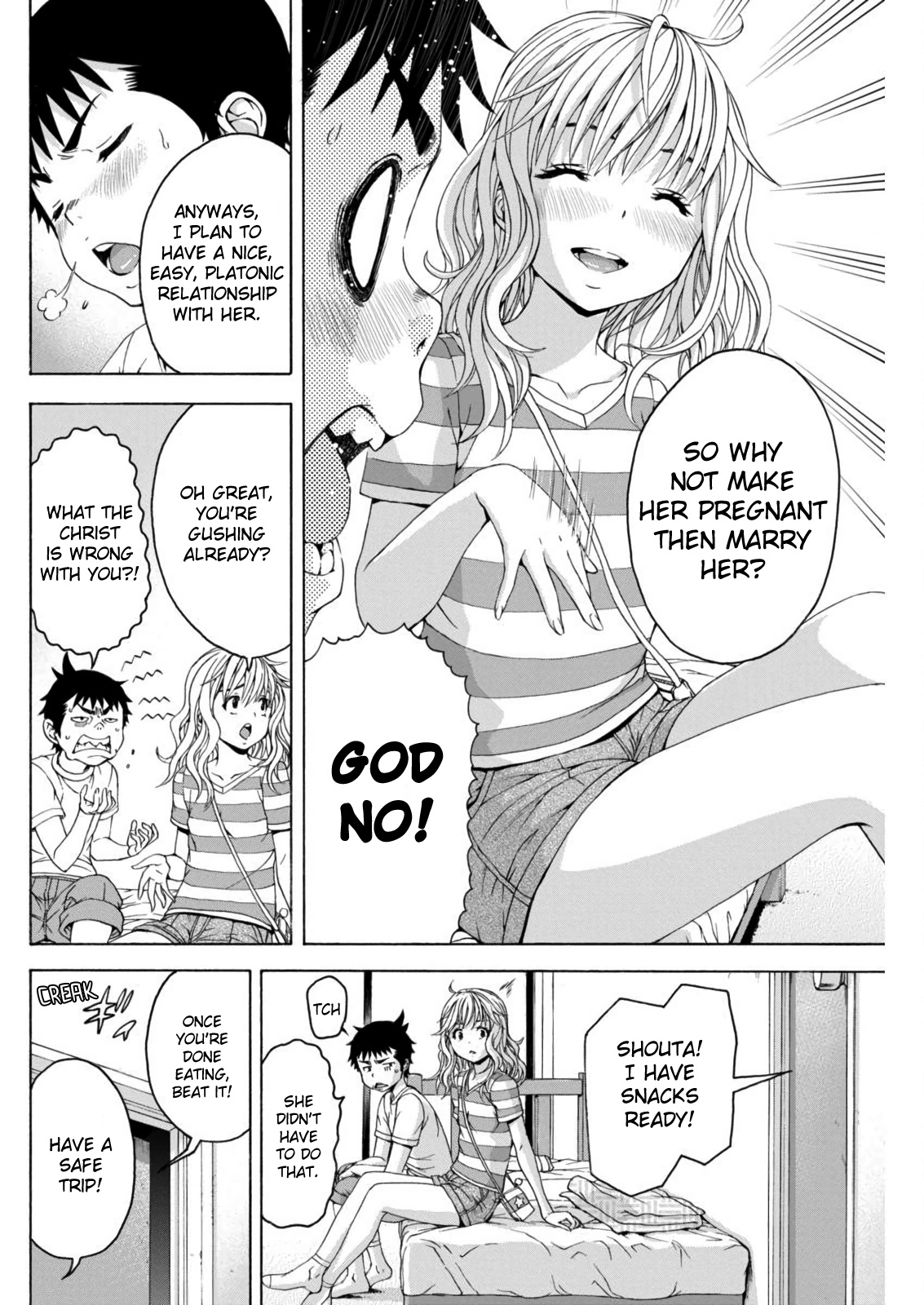 Mujaki no Rakuen Chapter 66 page 14 - Chapter 66: Delusions in Paradise