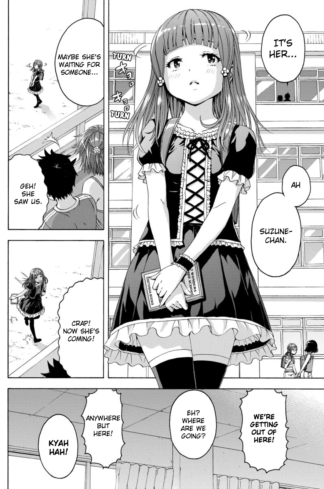 Mujaki no Rakuen Chapter 67 page 10 - Chapter 67: Dating? in Paradise