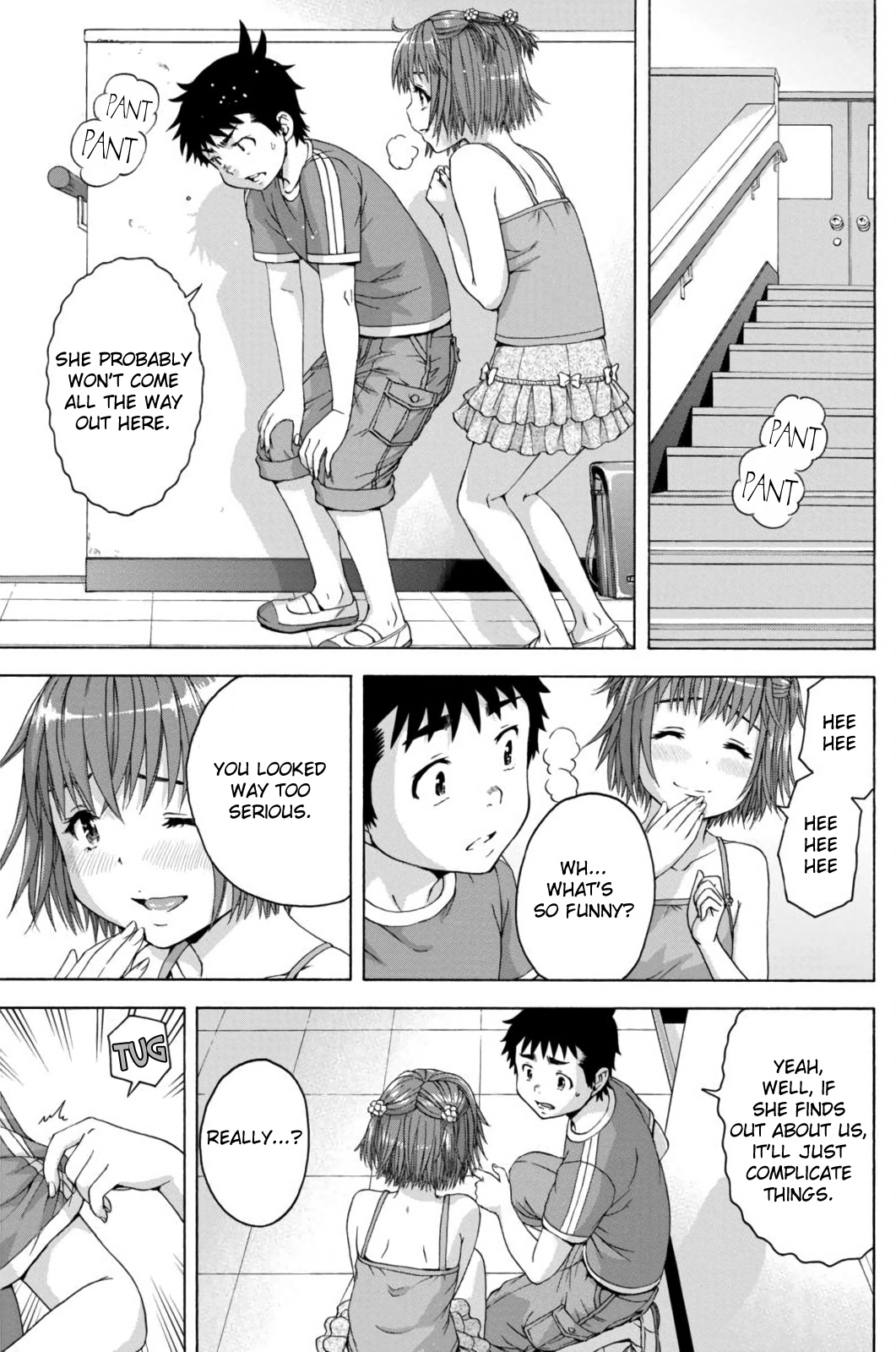 Mujaki no Rakuen Chapter 67 page 11 - Chapter 67: Dating? in Paradise