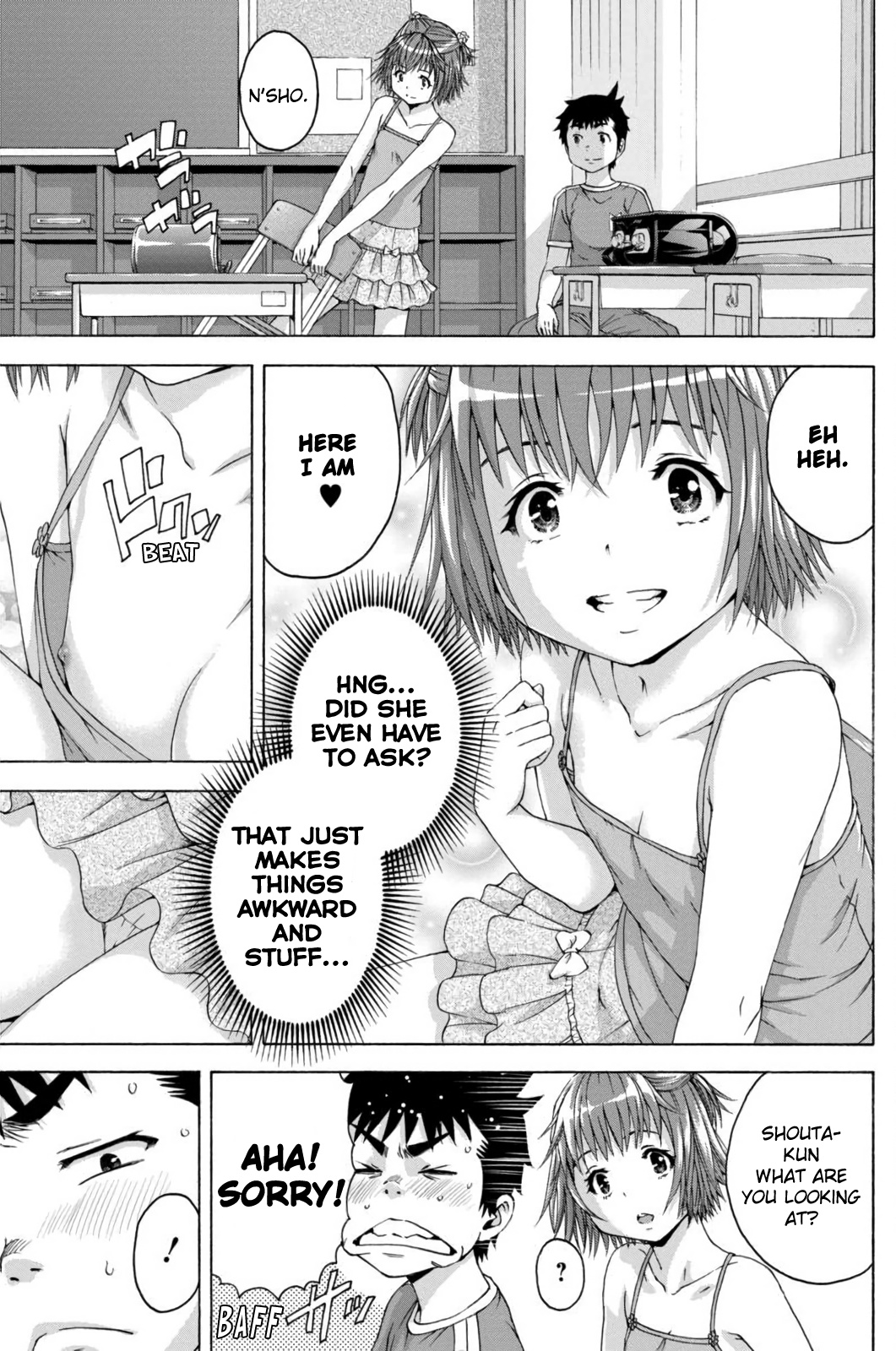 Mujaki no Rakuen Chapter 67 page 9 - Chapter 67: Dating? in Paradise